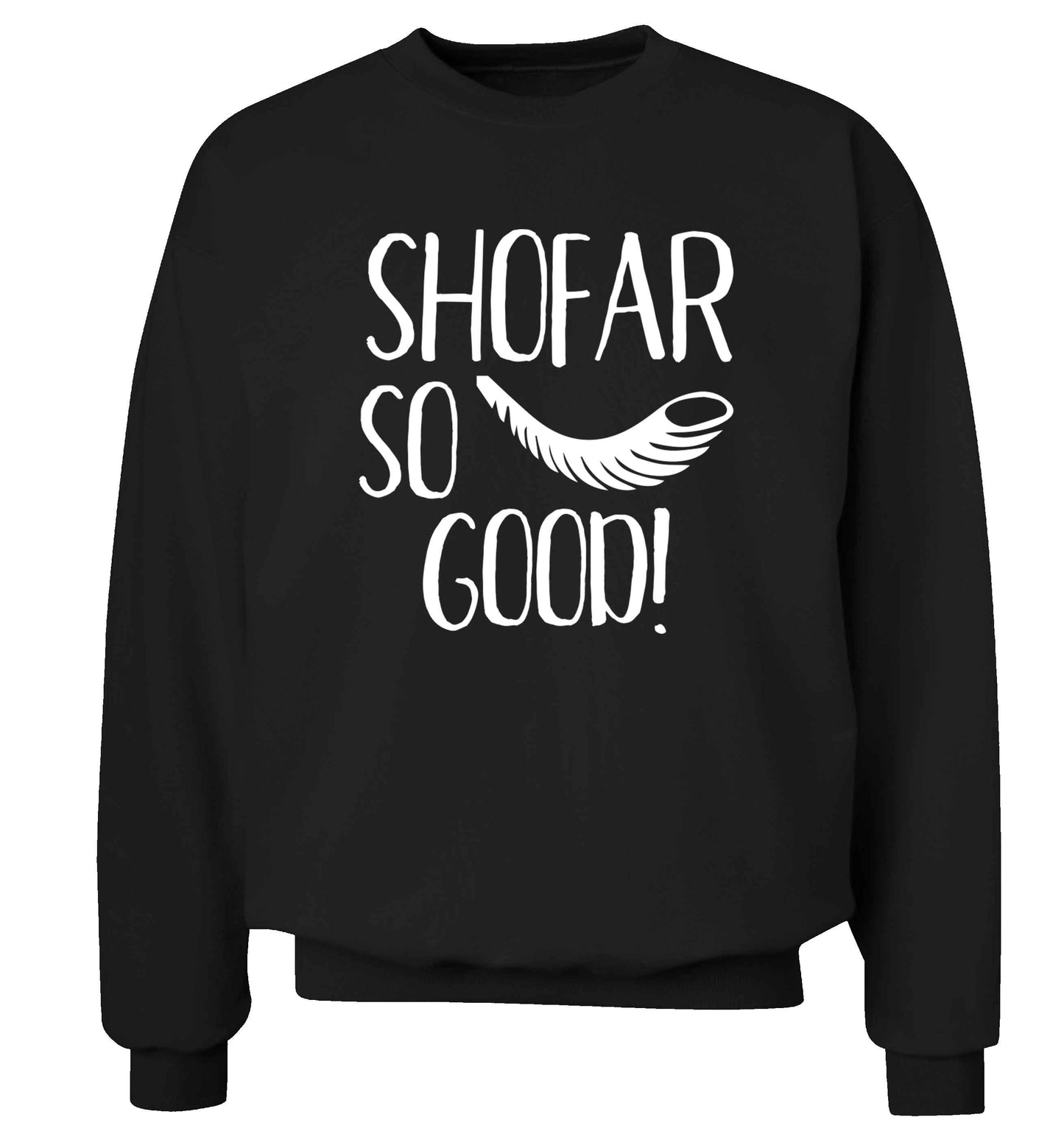 Shofar so good! Adult's unisex black Sweater 2XL