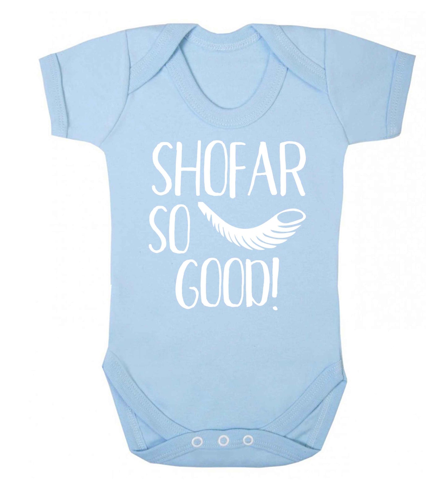 Shofar so good! Baby Vest pale blue 18-24 months