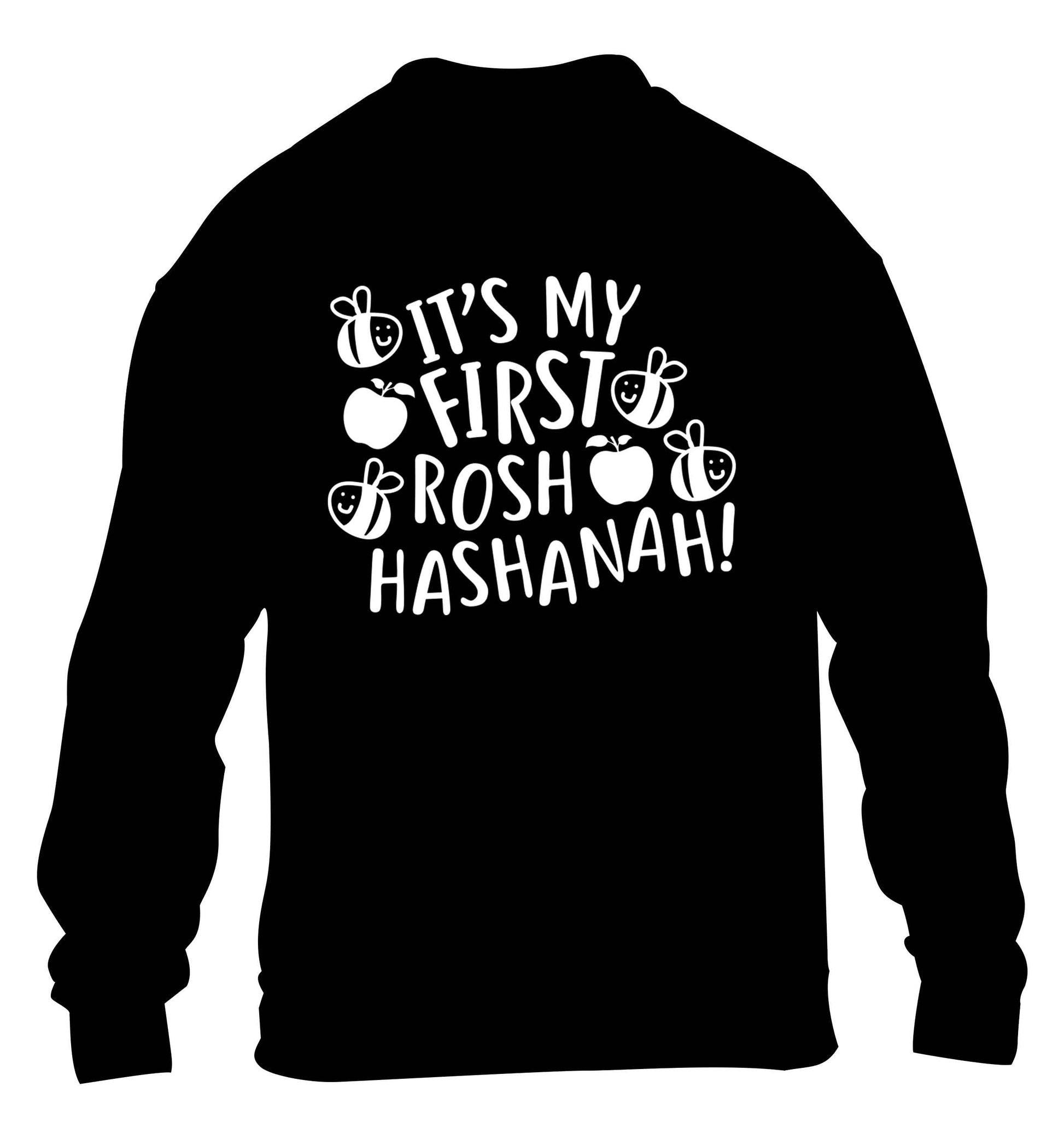 Its my first rosh hashanah children's black sweater 12-13 Years