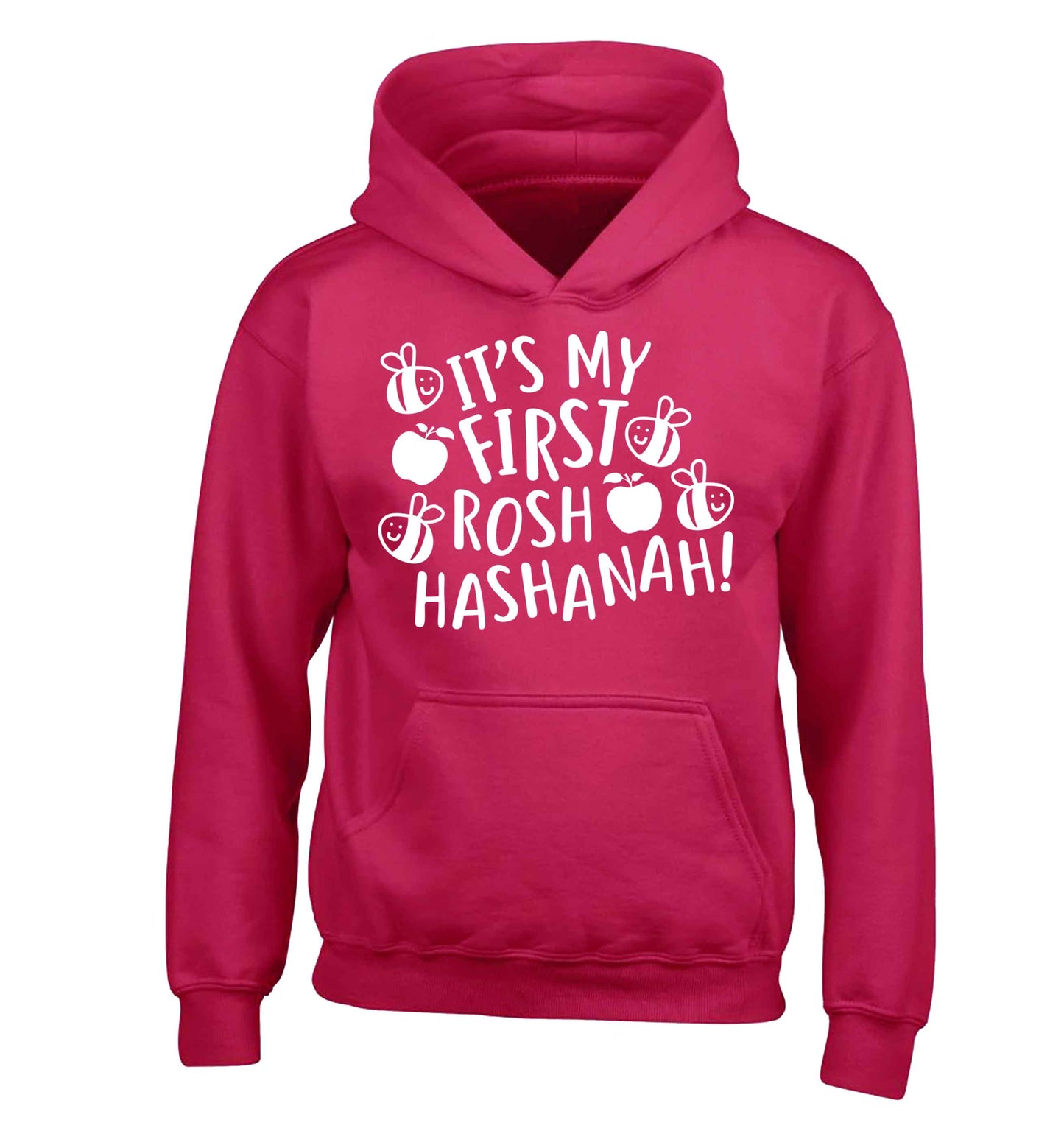 Its my first rosh hashanah children's pink hoodie 12-13 Years