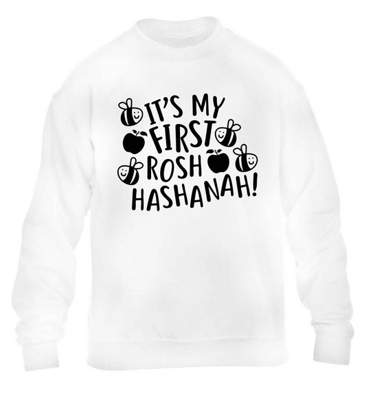 Its my first rosh hashanah children's white sweater 12-13 Years