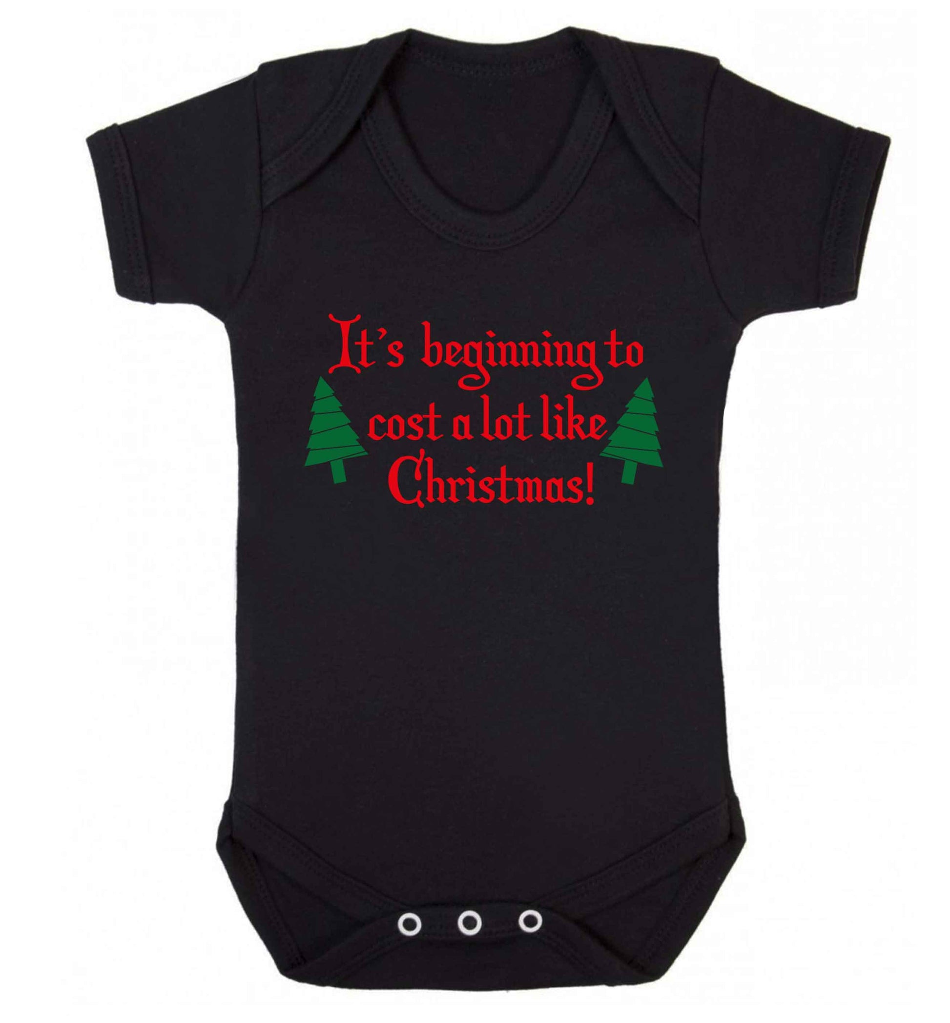 It's beginning to cost a lot like Christmas Baby Vest black 18-24 months