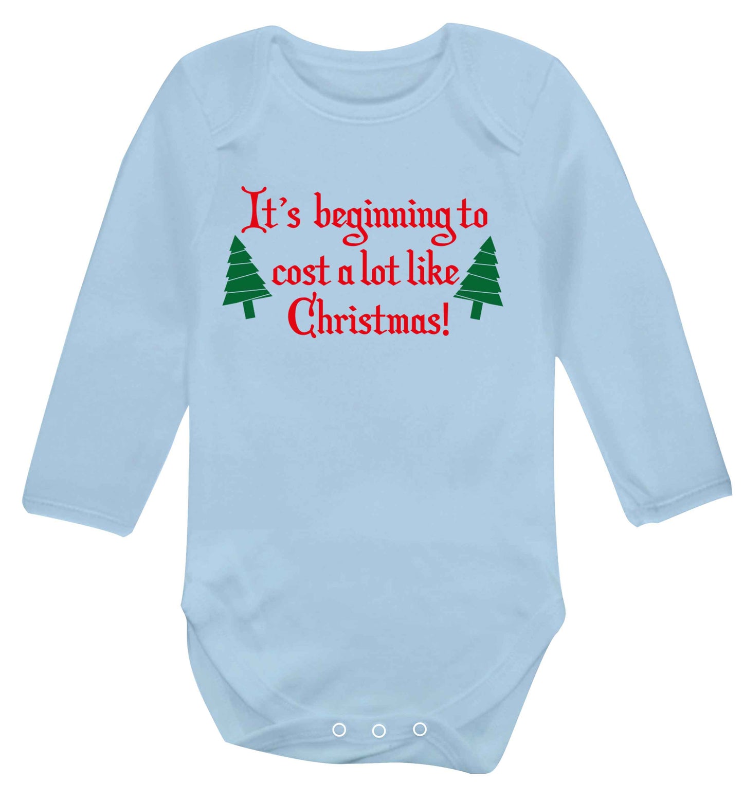 It's beginning to cost a lot like Christmas Baby Vest long sleeved pale blue 6-12 months