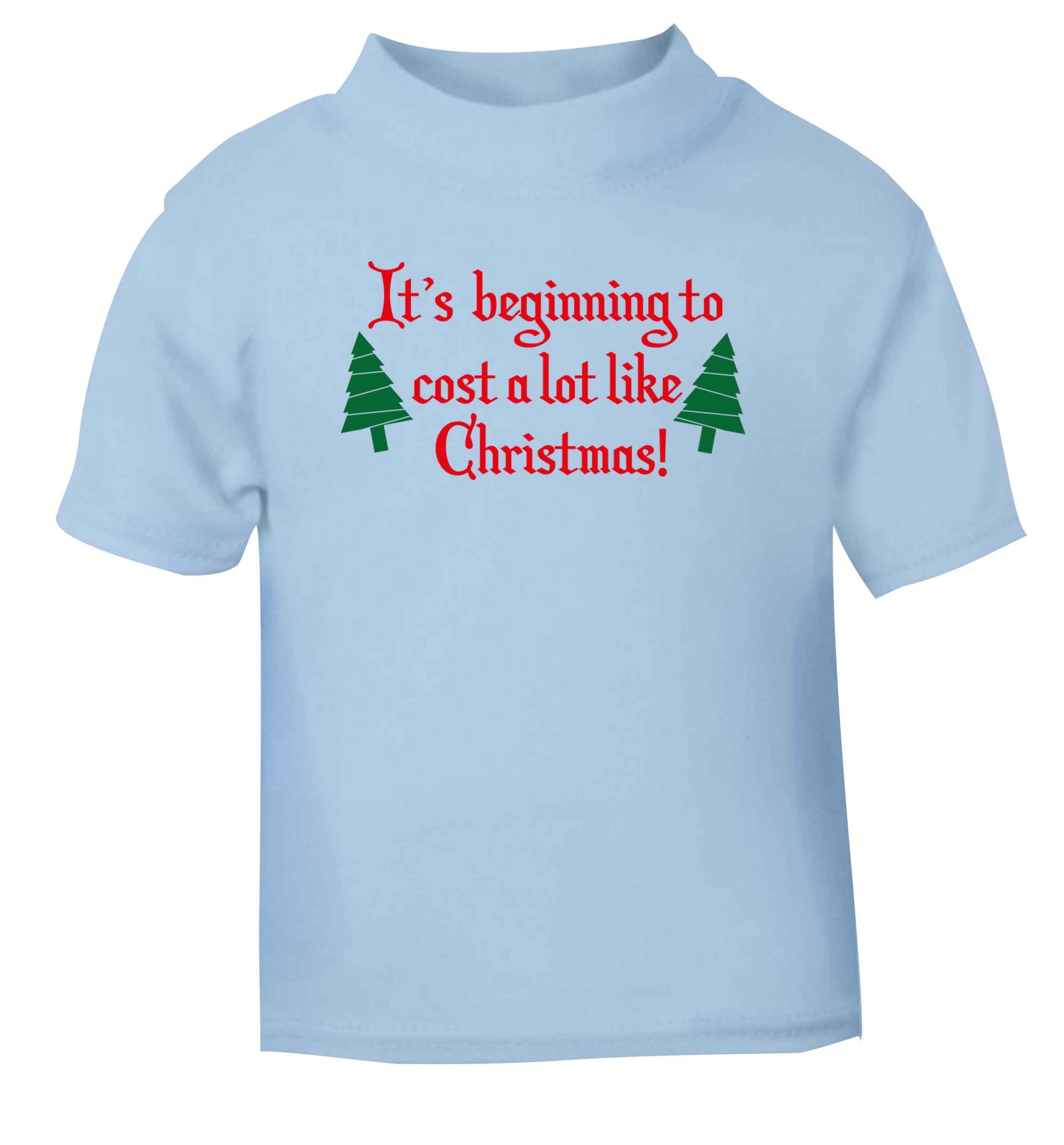 It's beginning to cost a lot like Christmas light blue Baby Toddler Tshirt 2 Years