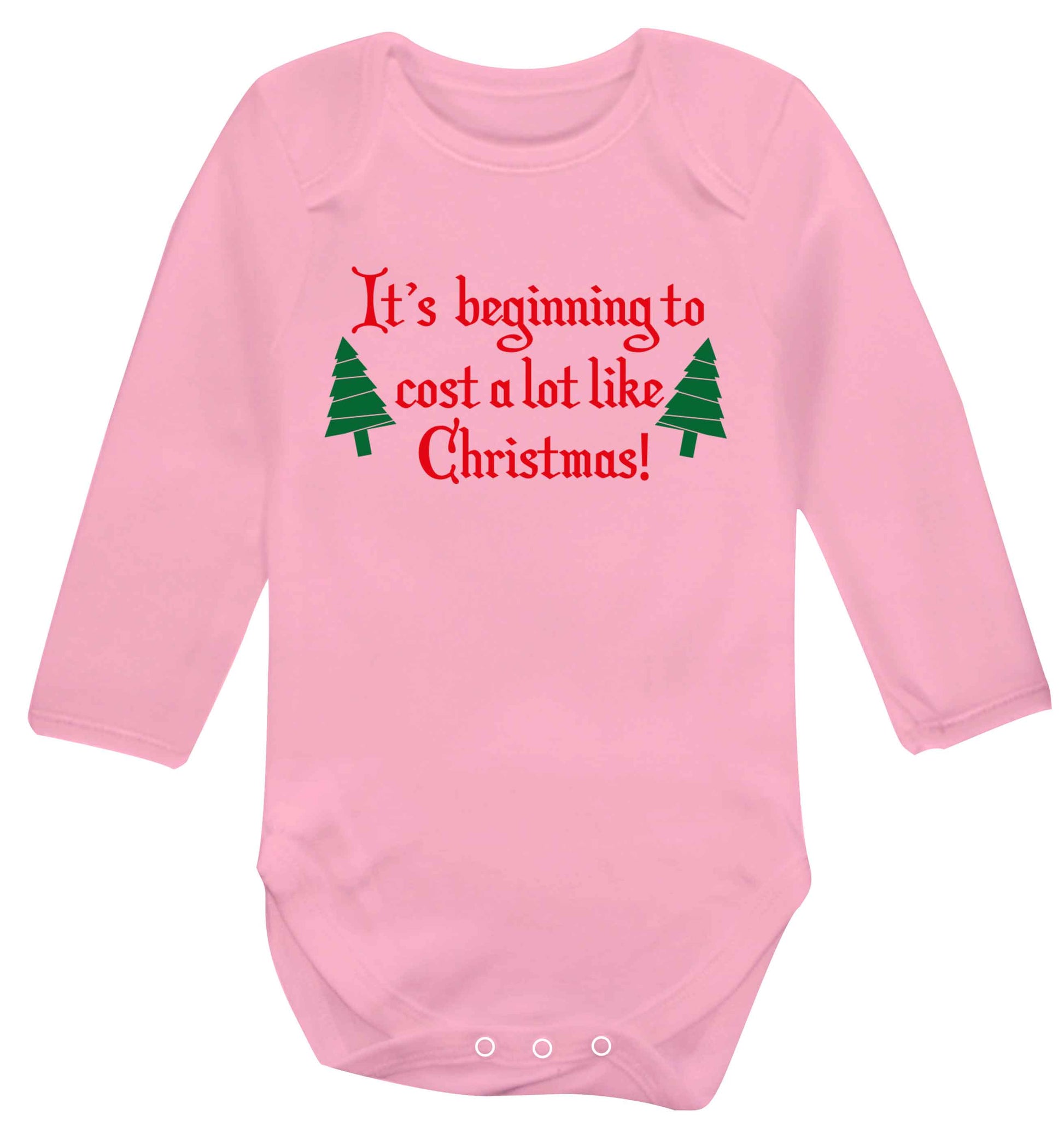 It's beginning to cost a lot like Christmas Baby Vest long sleeved pale pink 6-12 months