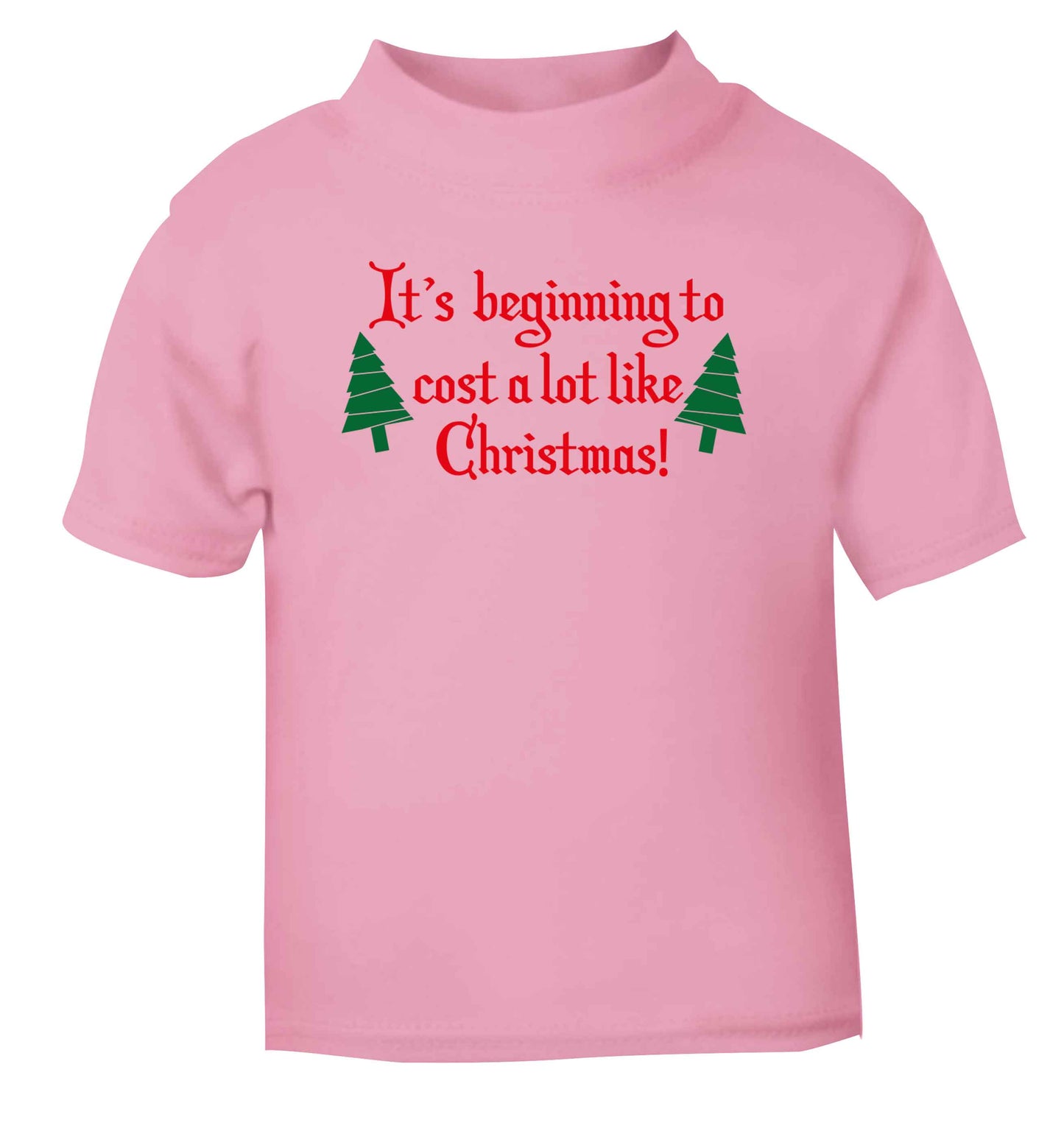 It's beginning to cost a lot like Christmas light pink Baby Toddler Tshirt 2 Years