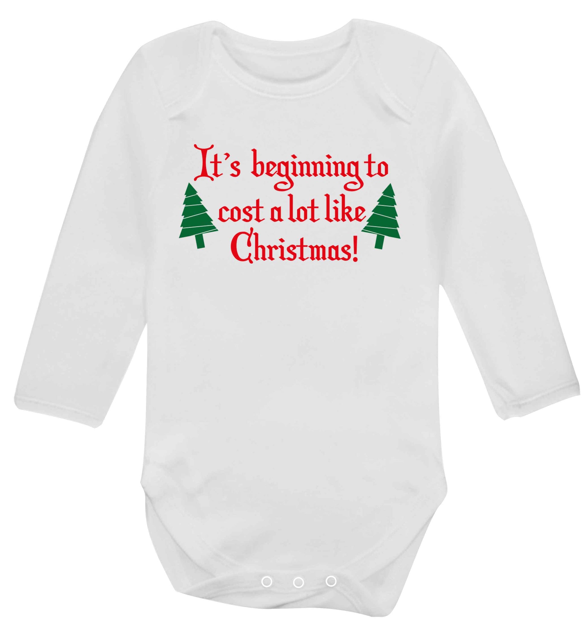 It's beginning to cost a lot like Christmas Baby Vest long sleeved white 6-12 months