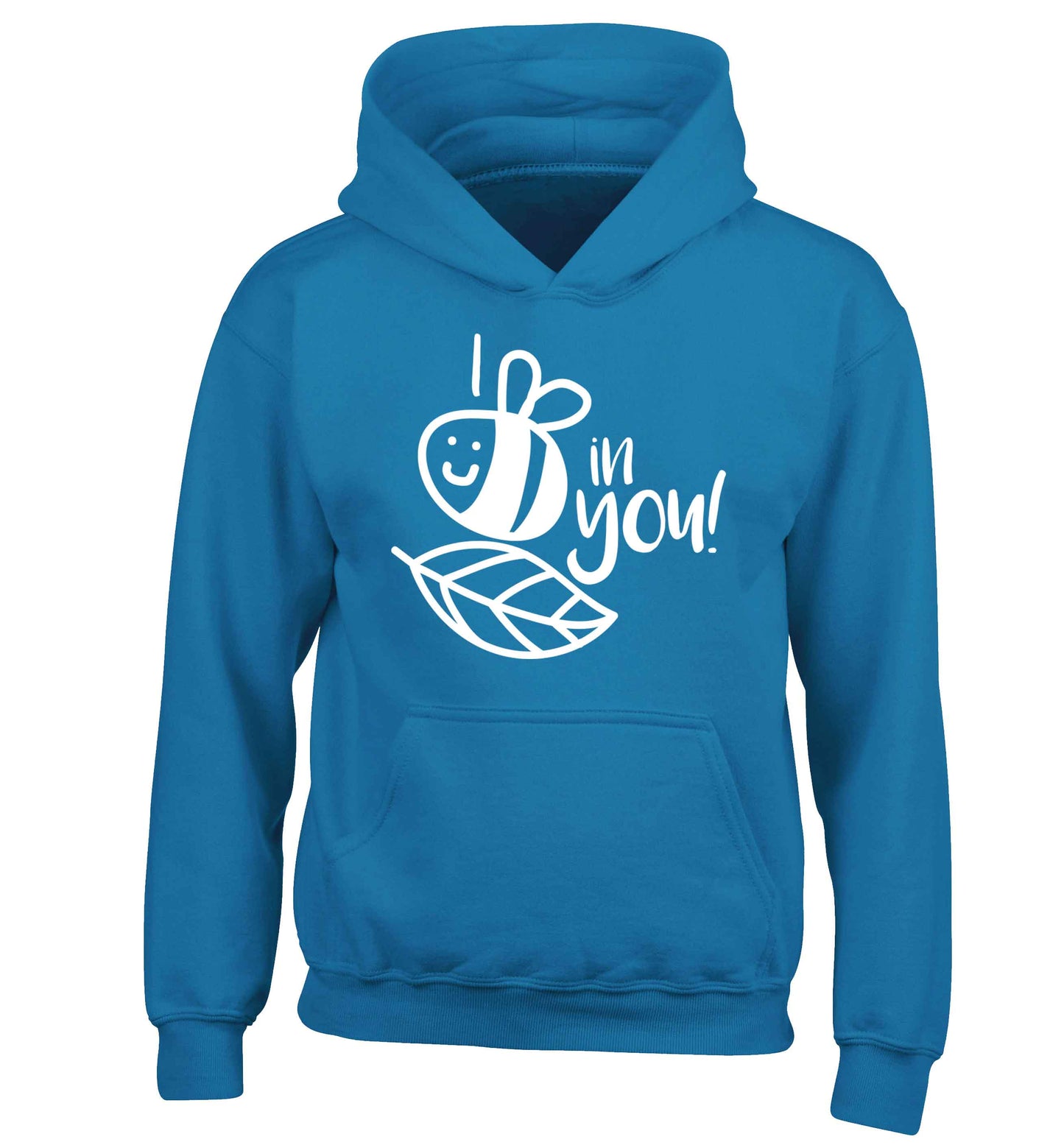 I believe in you children's blue hoodie 12-13 Years