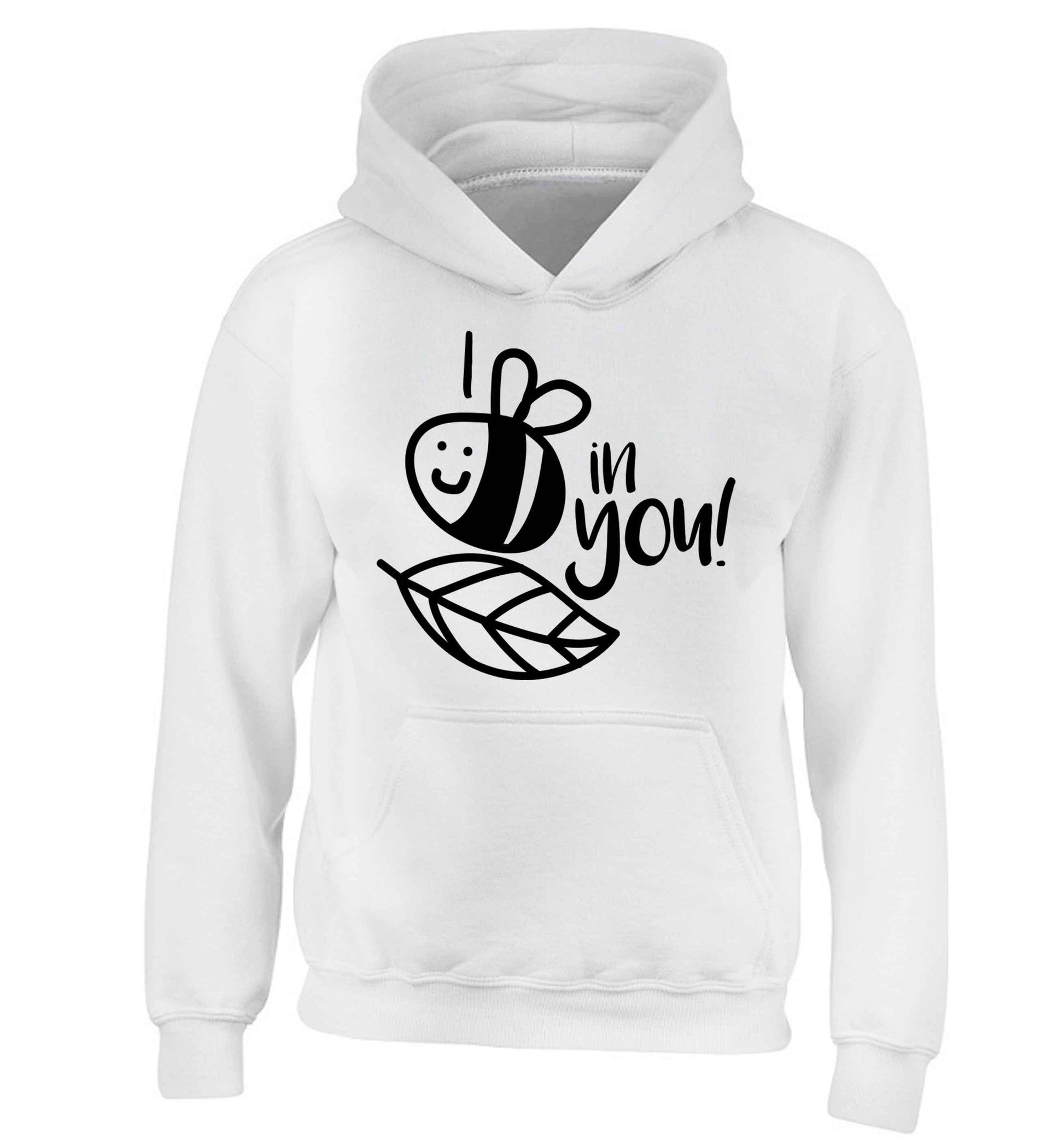 I believe in you children's white hoodie 12-13 Years