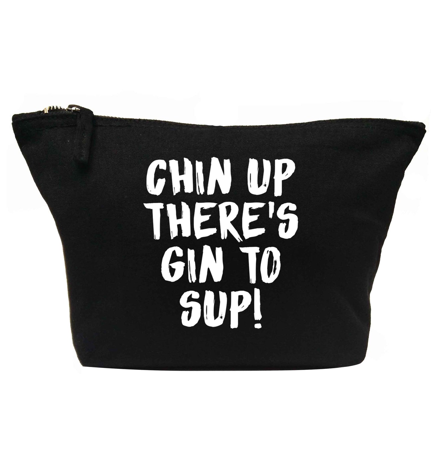 Chin up there's gin to sup | makeup / wash bag