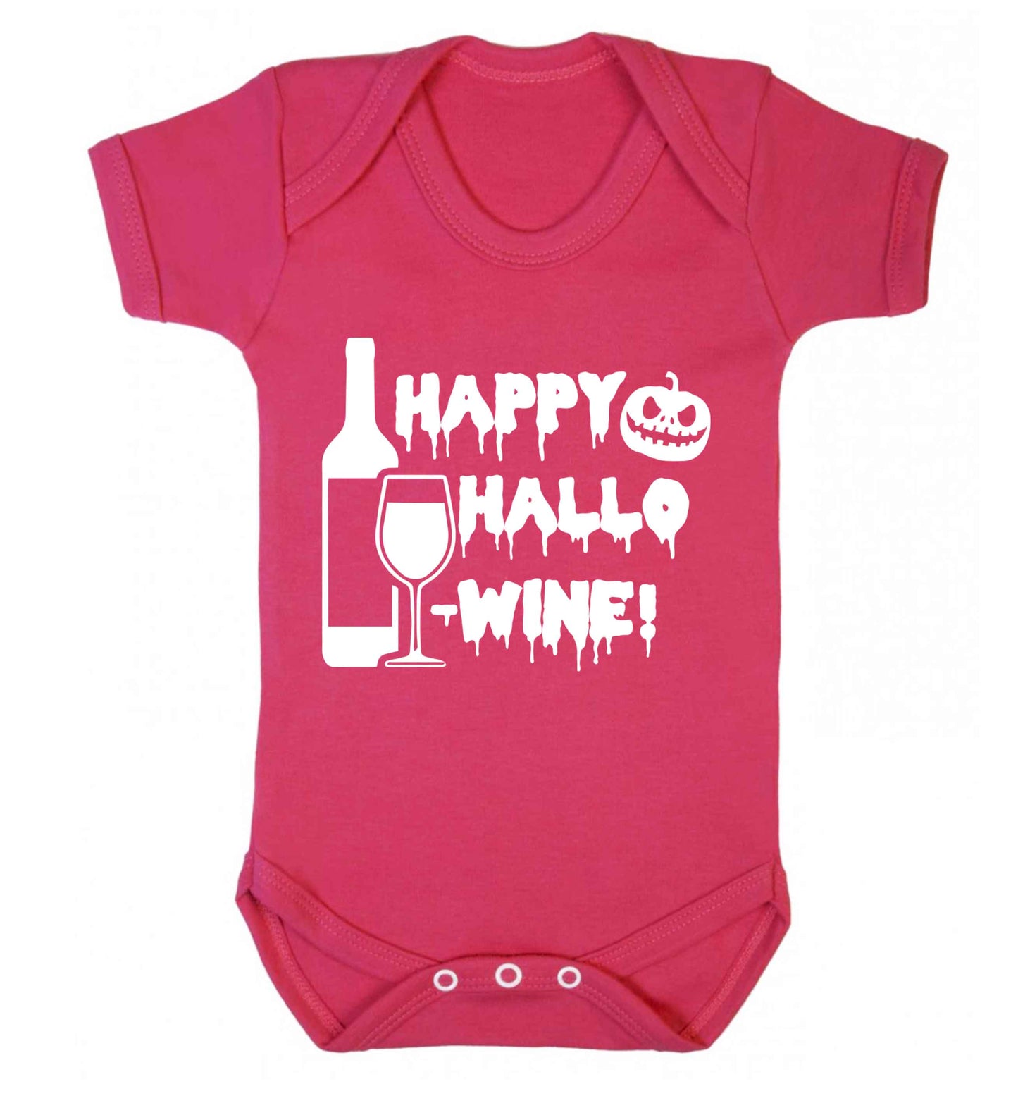 Happy hallow-wine Baby Vest dark pink 18-24 months