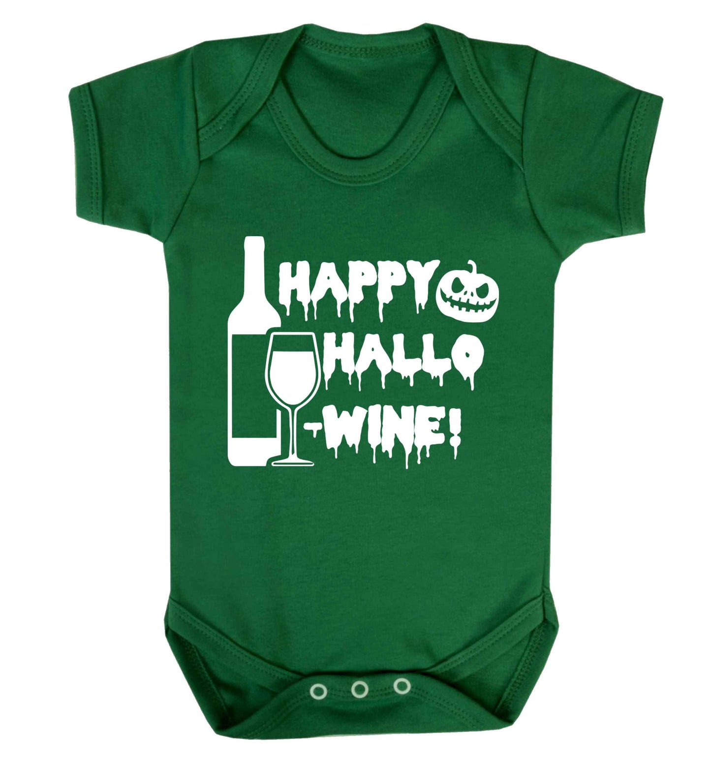 Happy hallow-wine Baby Vest green 18-24 months
