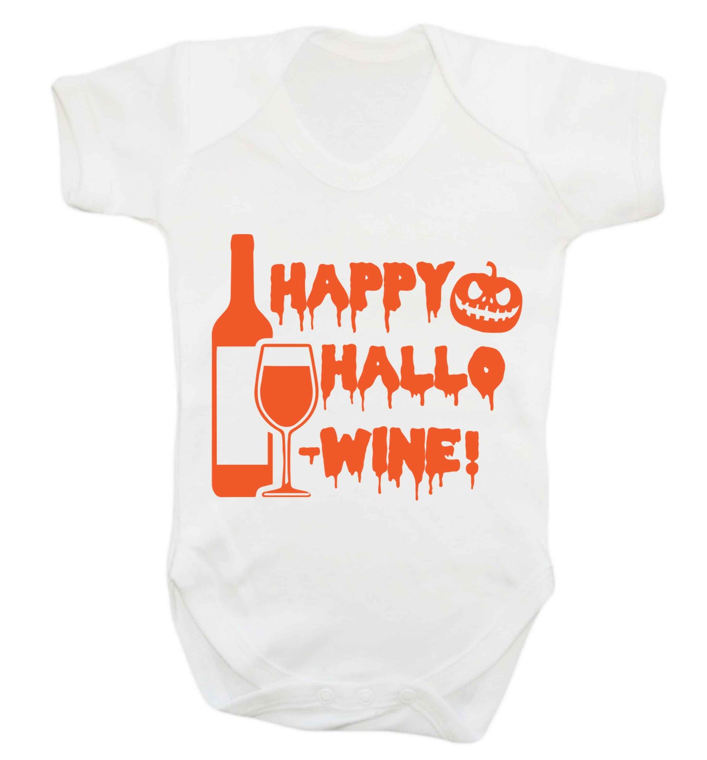 Happy hallow-wine Baby Vest white 18-24 months