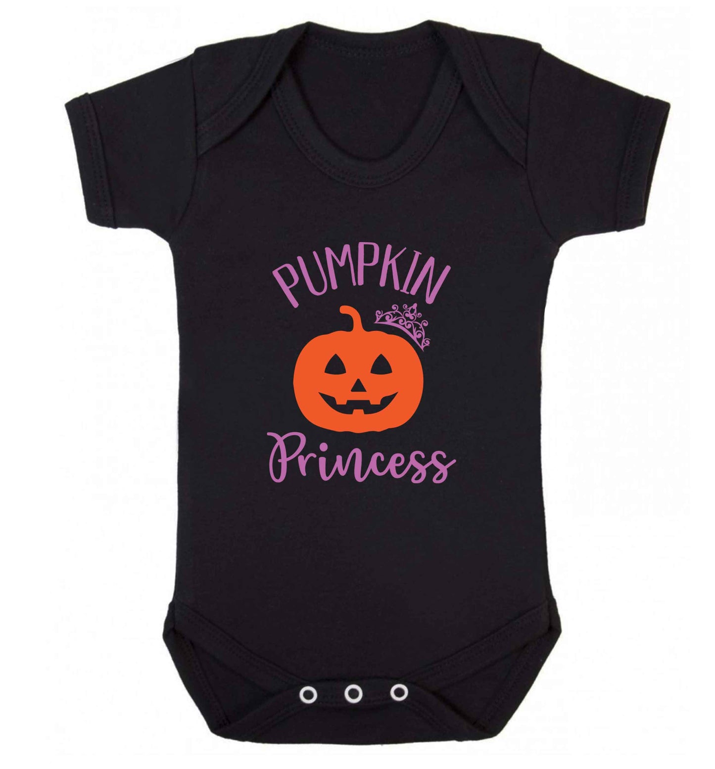 Happiness Pumpkin Spice baby vest black 18-24 months