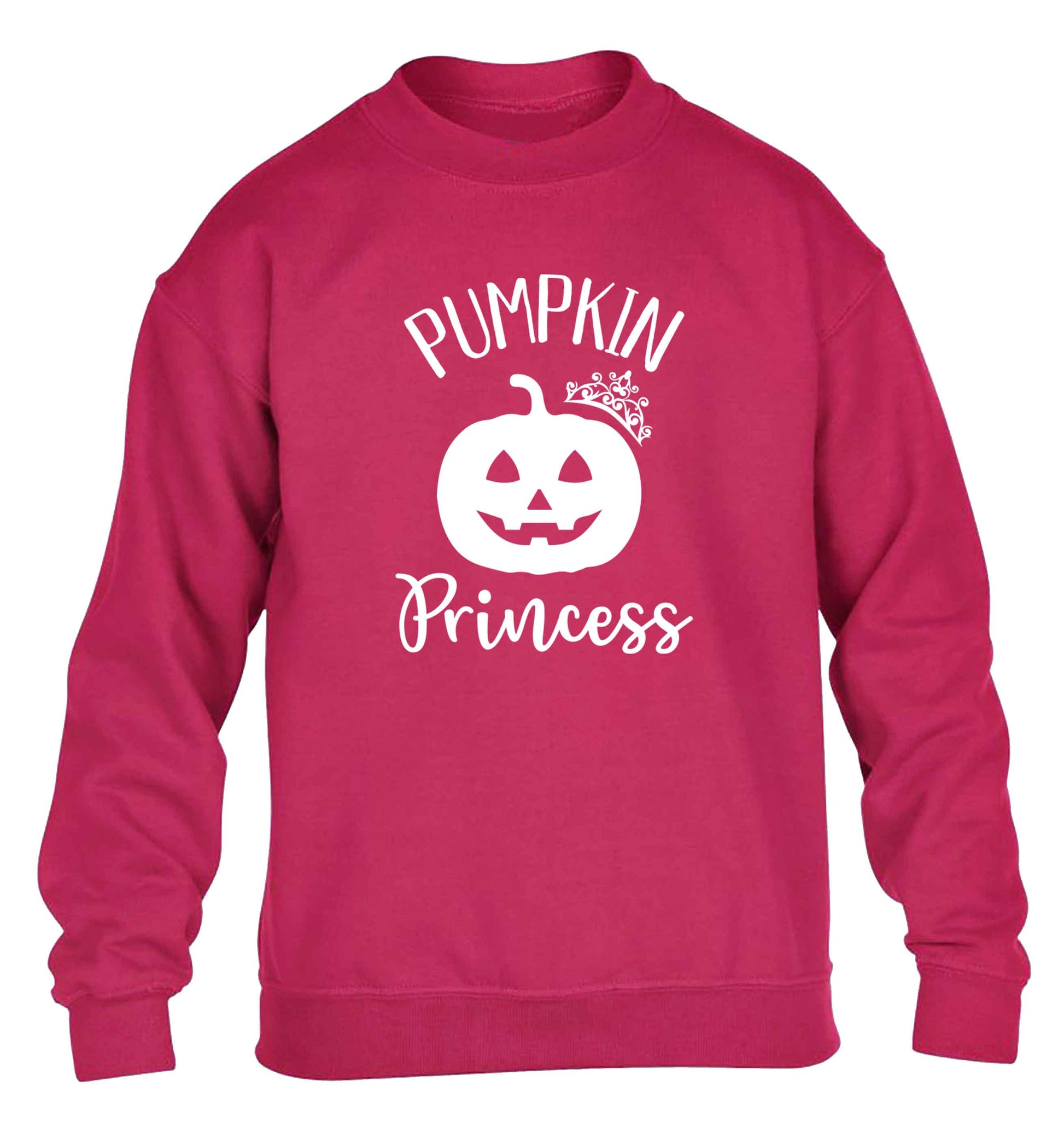 Happiness Pumpkin Spice children's pink sweater 12-13 Years