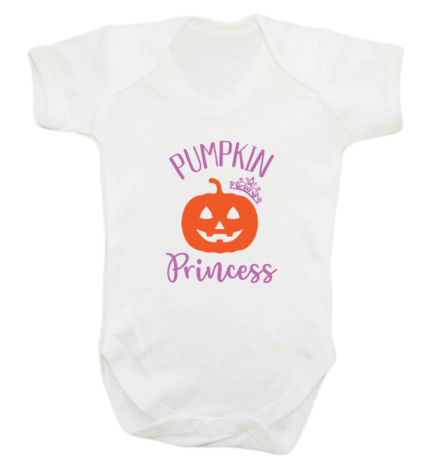 Happiness Pumpkin Spice baby vest white 18-24 months