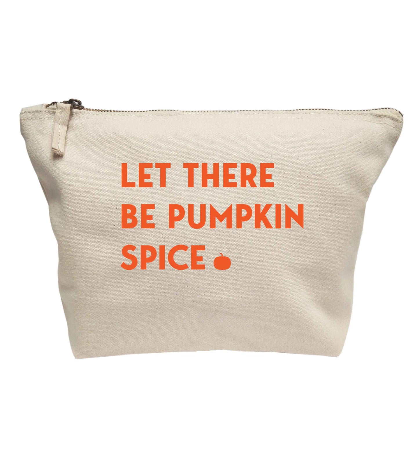 Let Be Pumpkin Spice | Makeup / wash bag