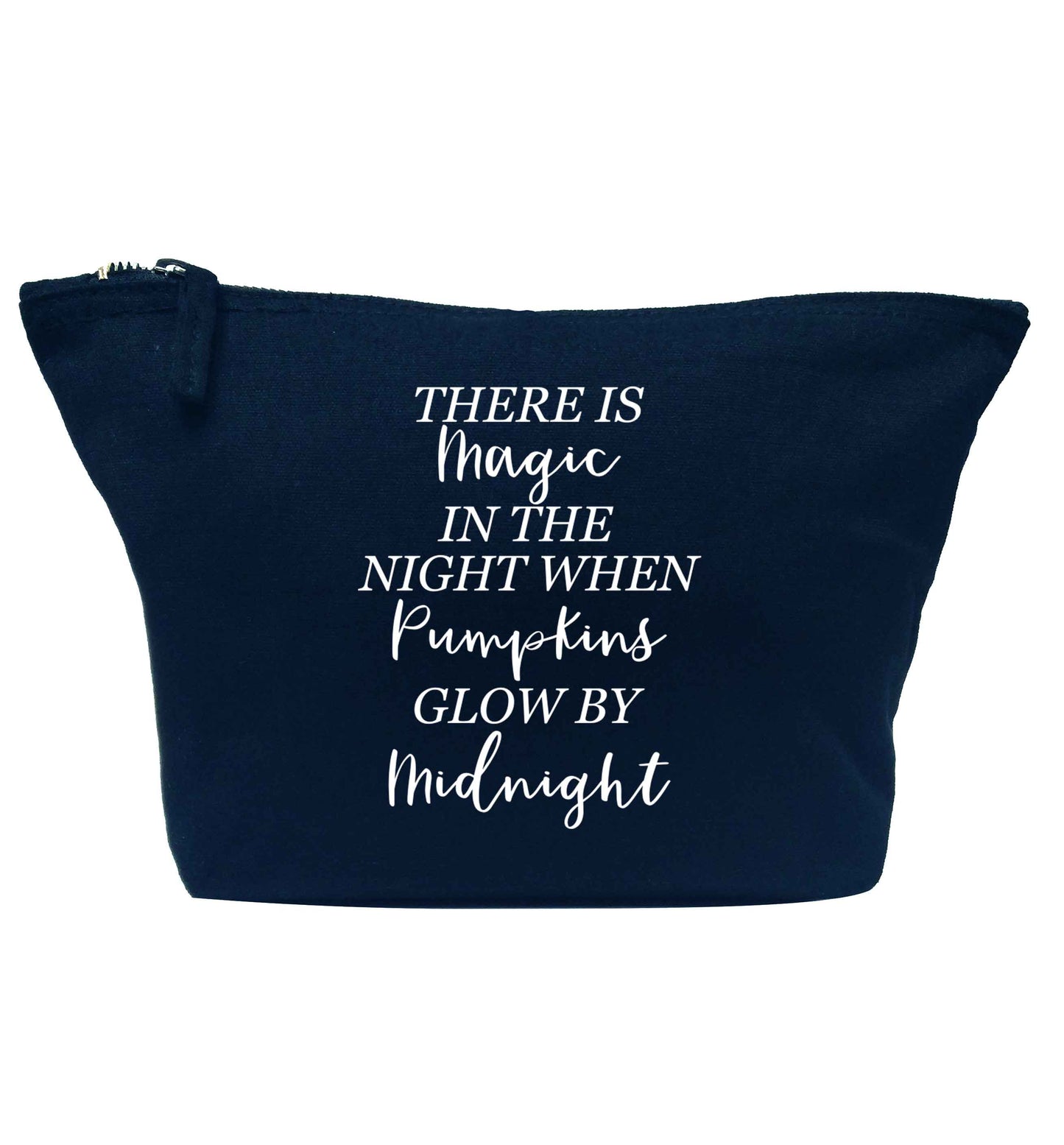 Magic in Night navy makeup bag