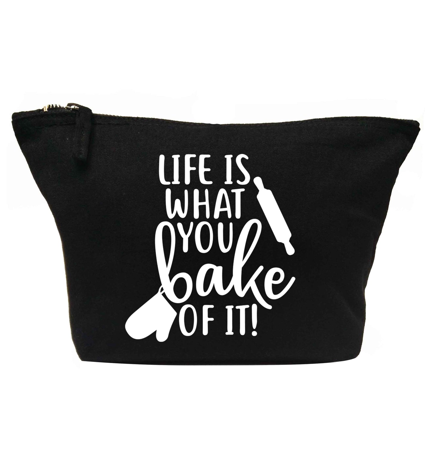 Life is what you bake of it | makeup / wash bag