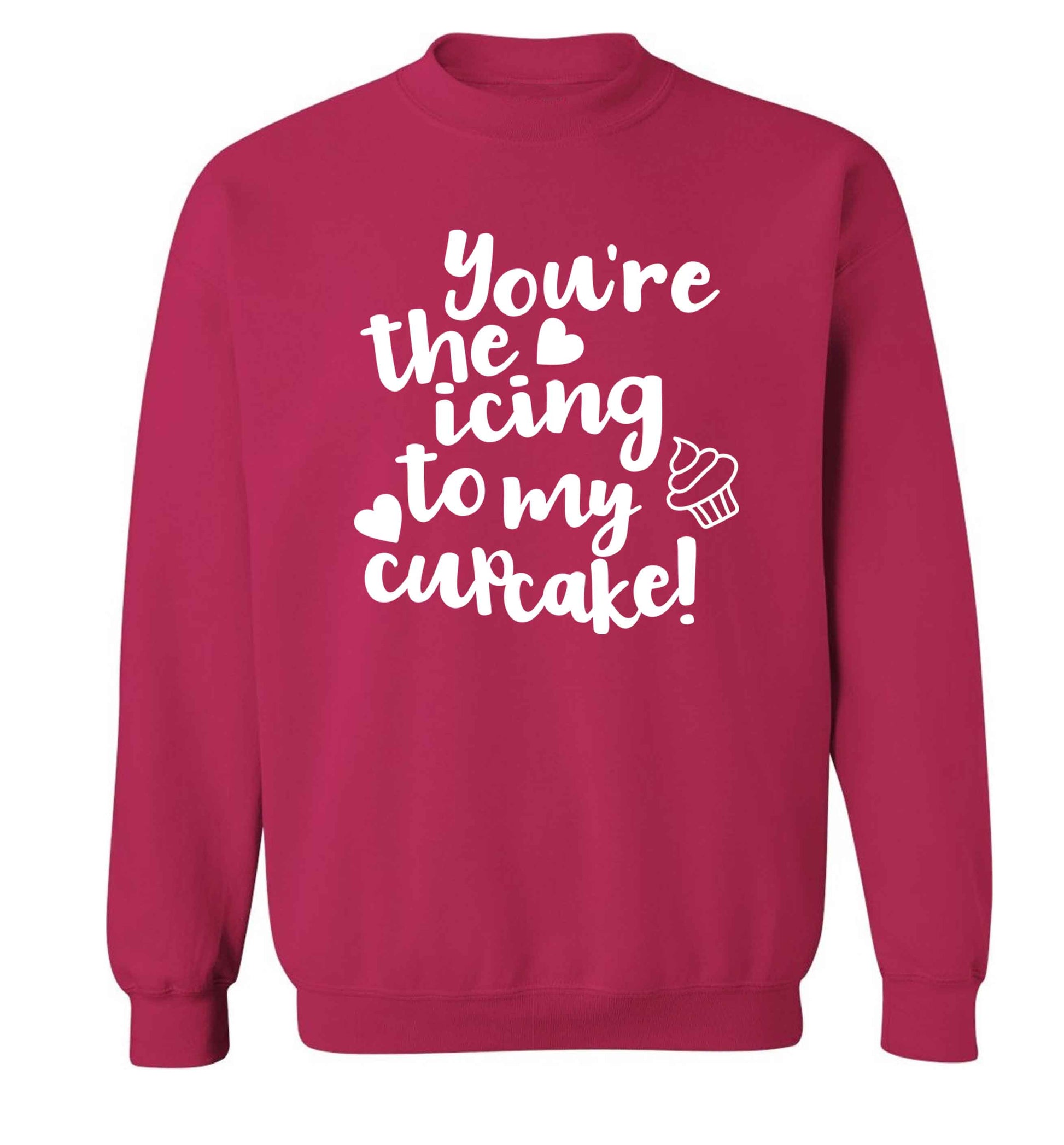 You're the icing to my cupcake Adult's unisex pink Sweater 2XL