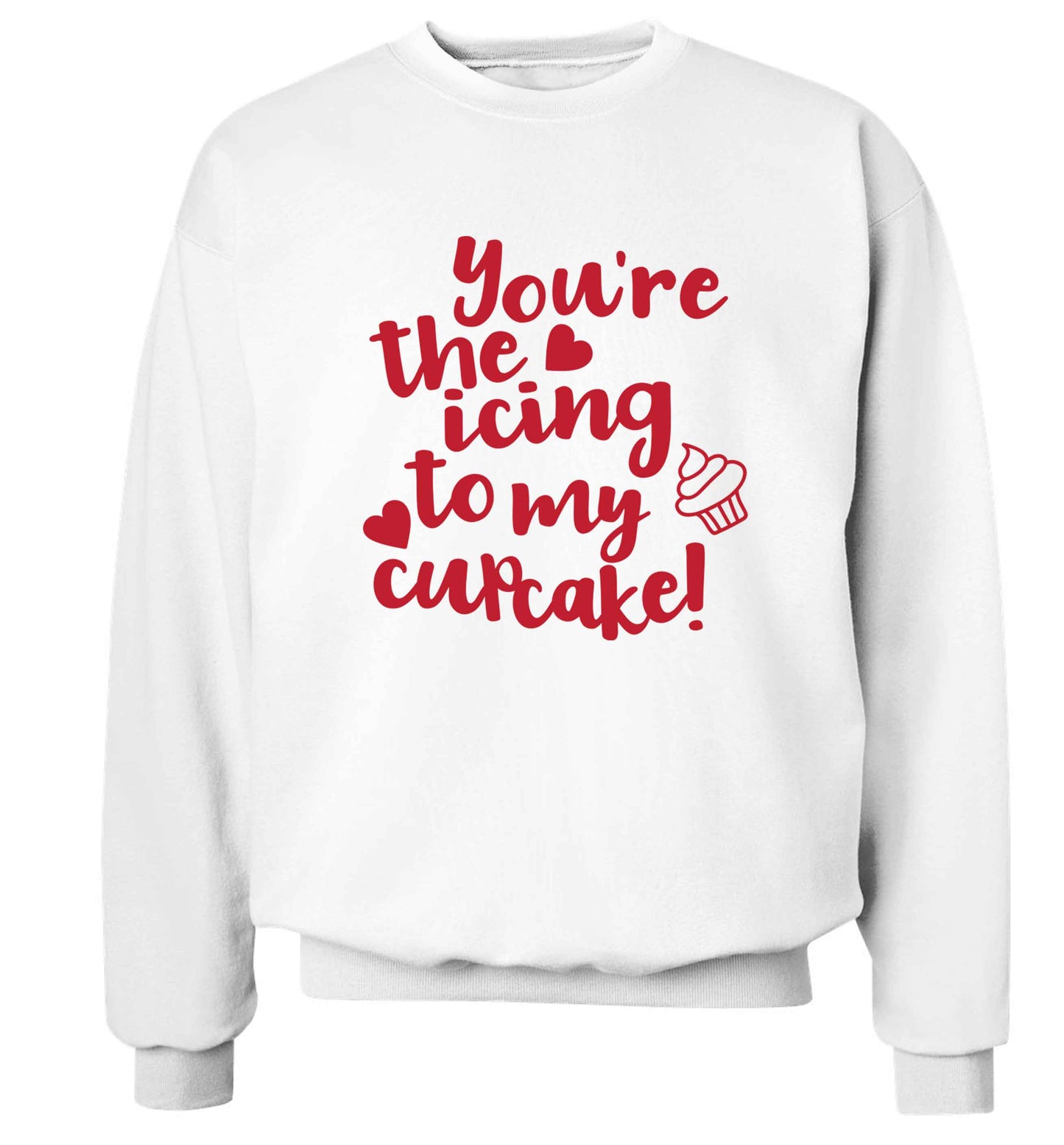 You're the icing to my cupcake Adult's unisex white Sweater 2XL