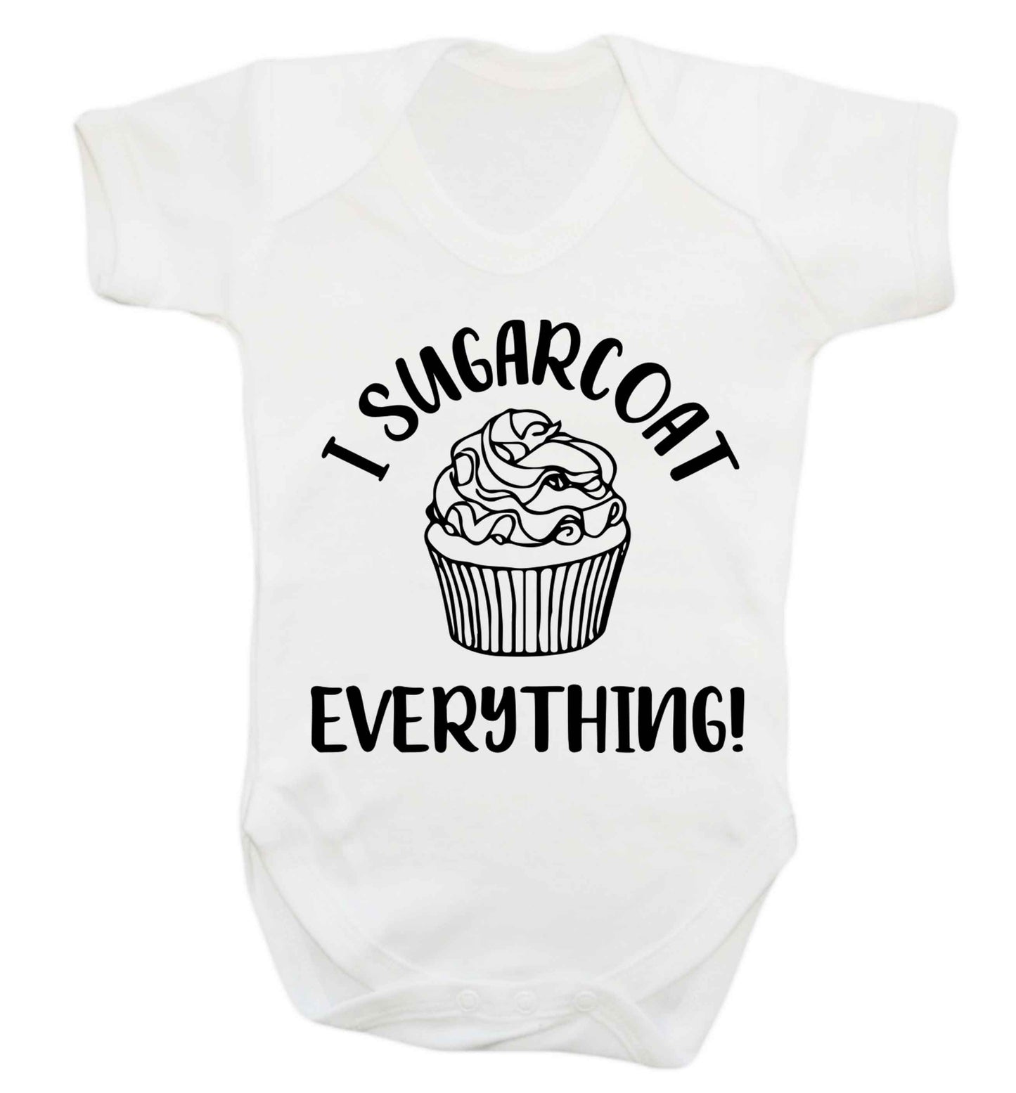 I sugarcoat everything Baby Vest white 18-24 months