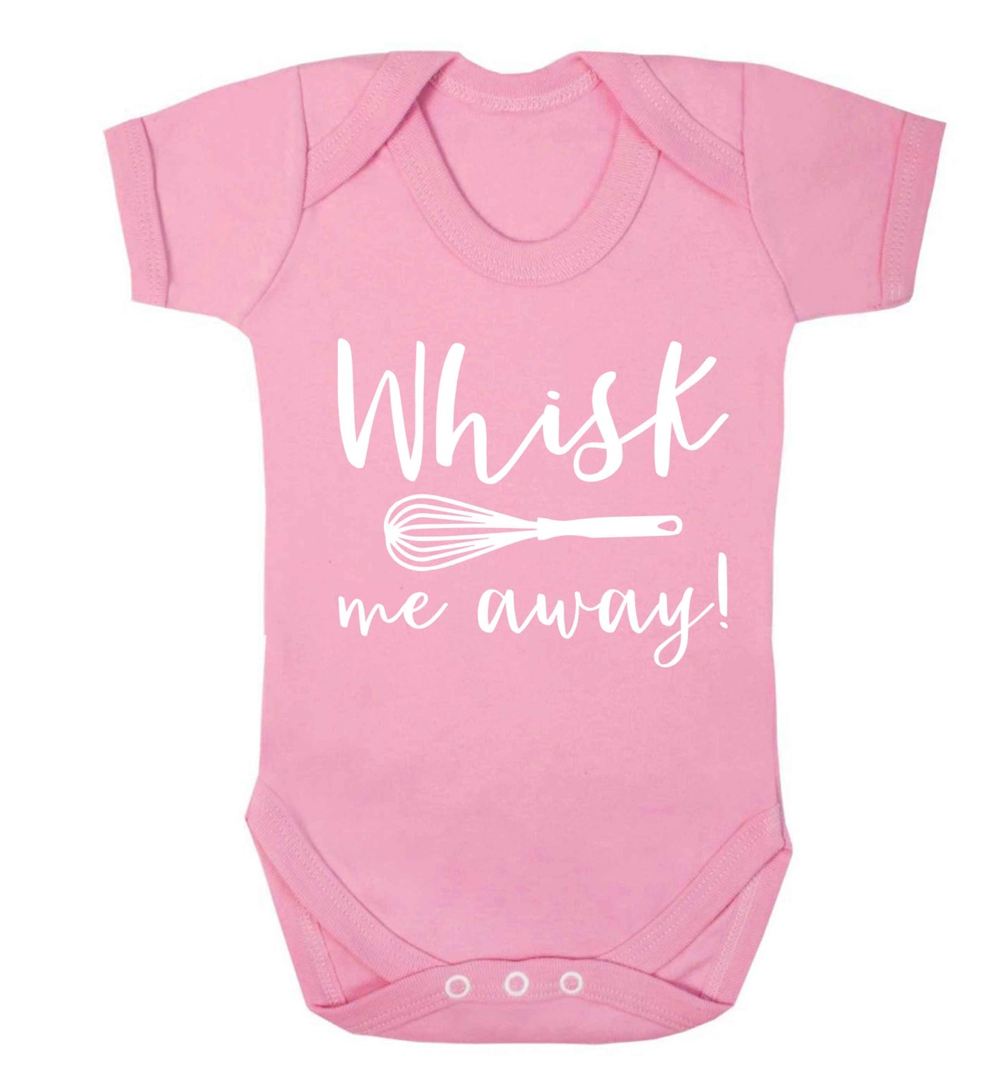 Whisk me away Baby Vest pale pink 18-24 months