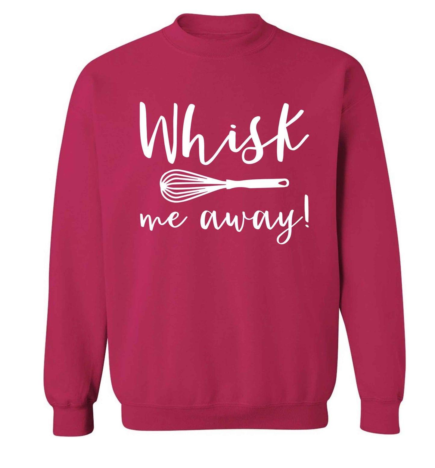 Whisk me away Adult's unisex pink Sweater 2XL