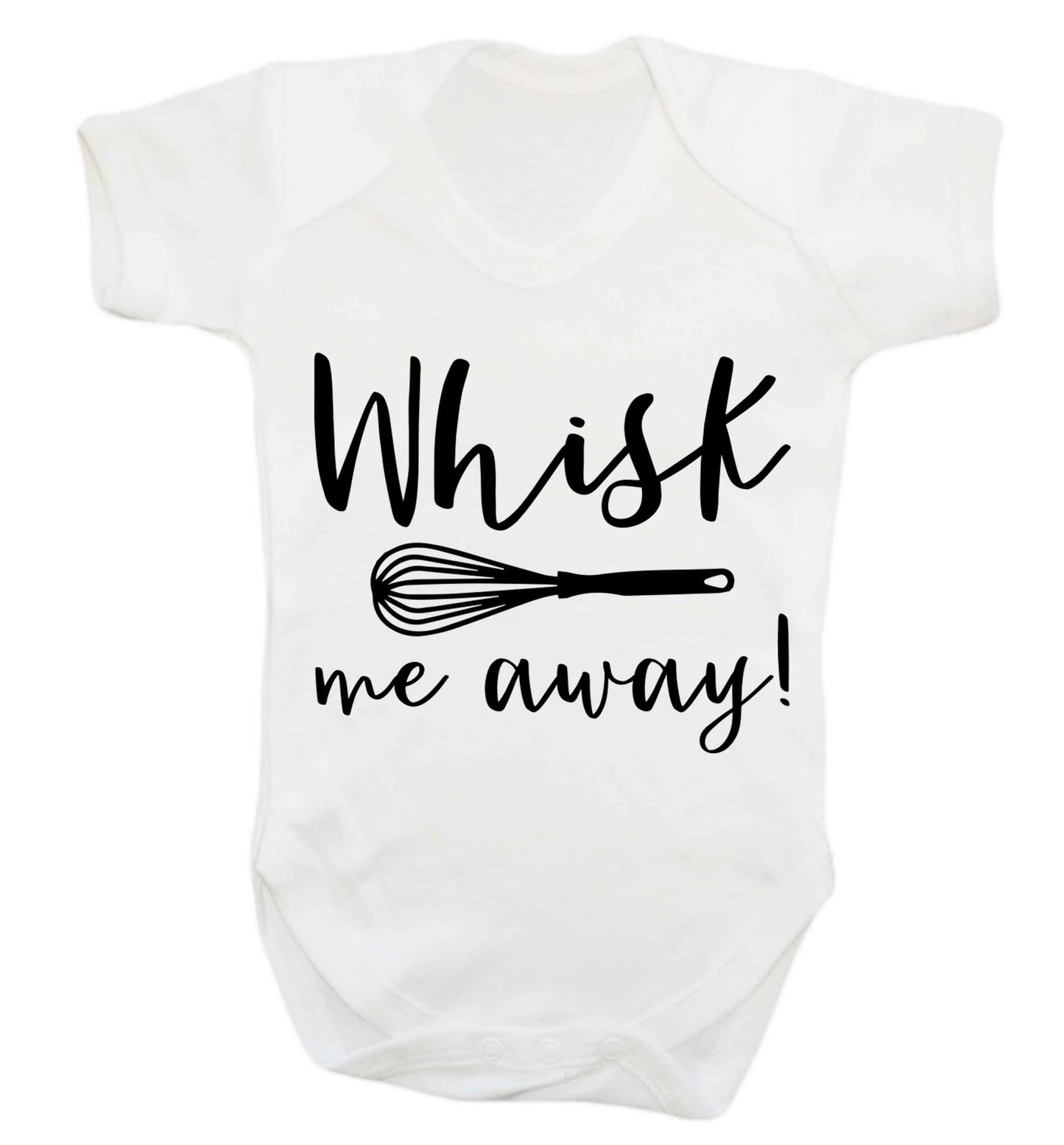 Whisk me away Baby Vest white 18-24 months