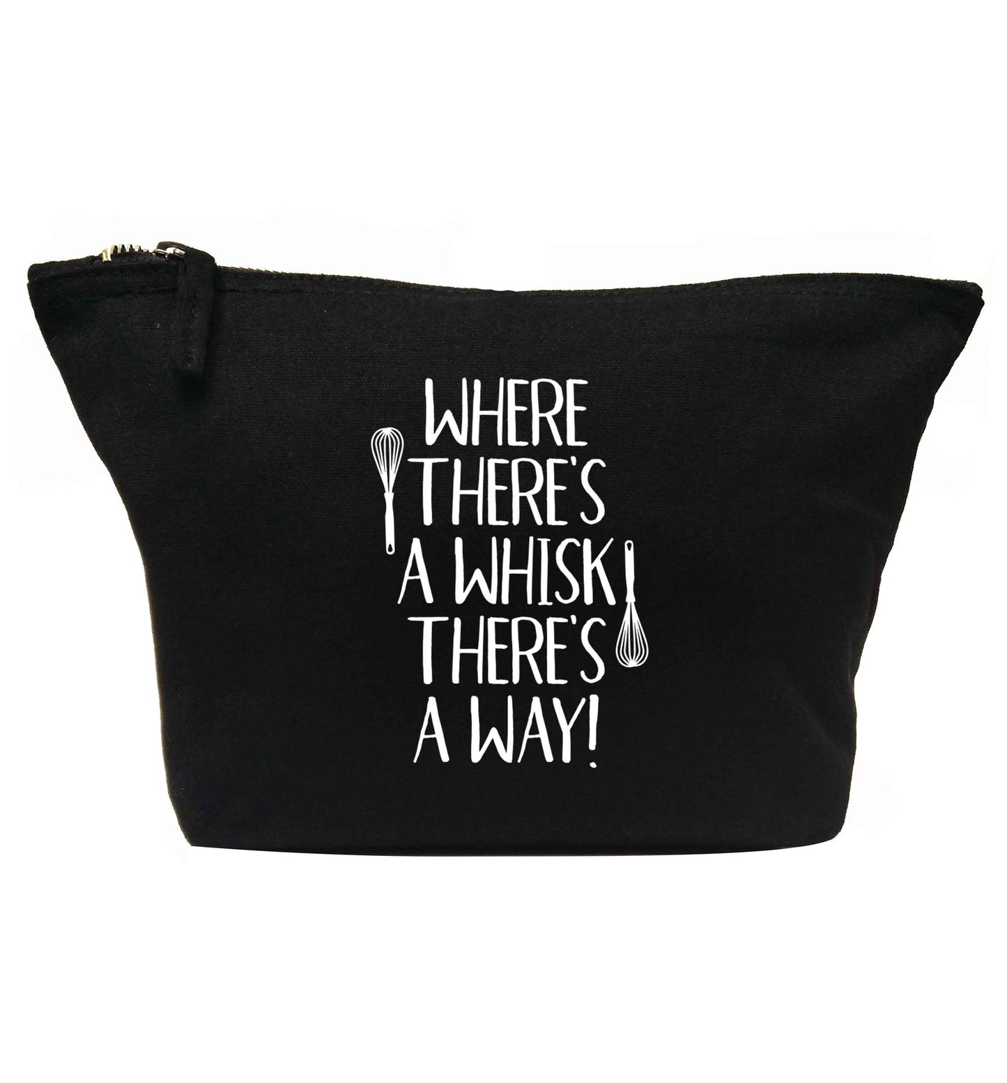 Where there's a whisk there's a way | makeup / wash bag