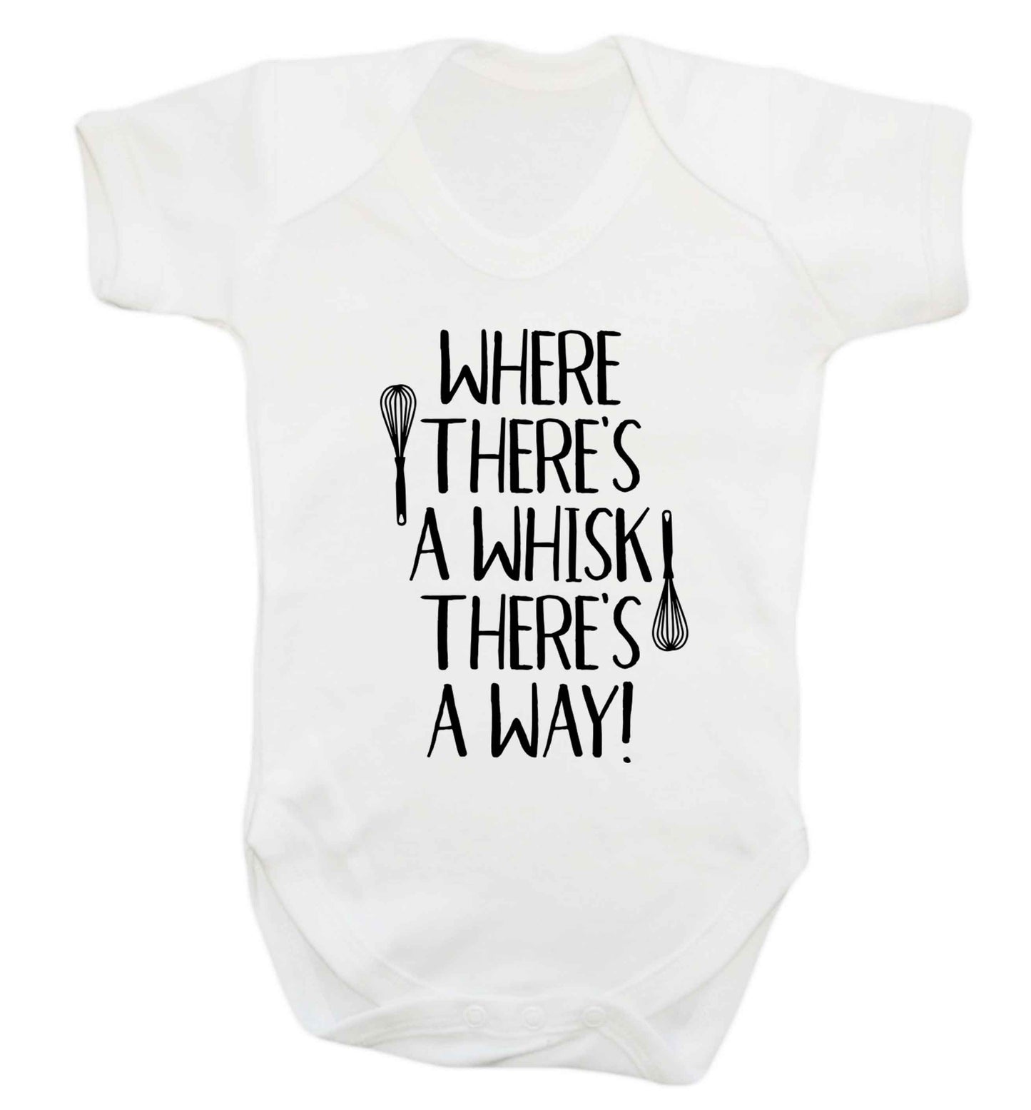 Where there's a whisk there's a way Baby Vest white 18-24 months