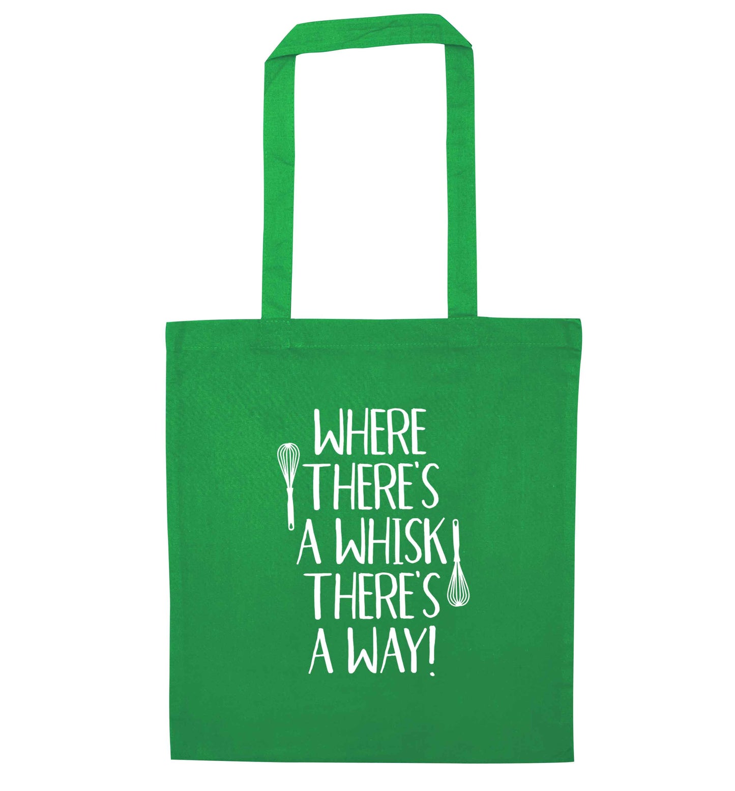 Good things come to those that bake green tote bag
