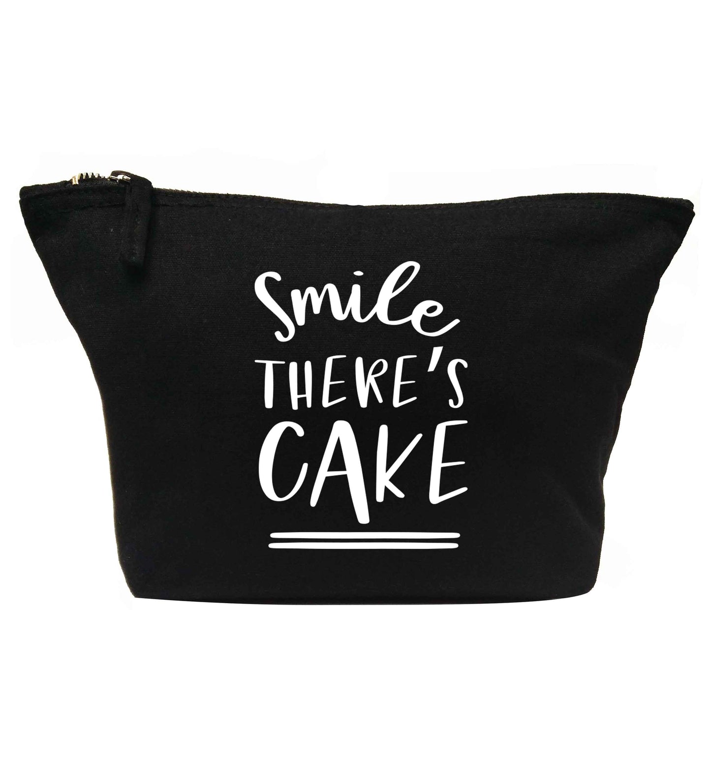 Smile there's cake | makeup / wash bag