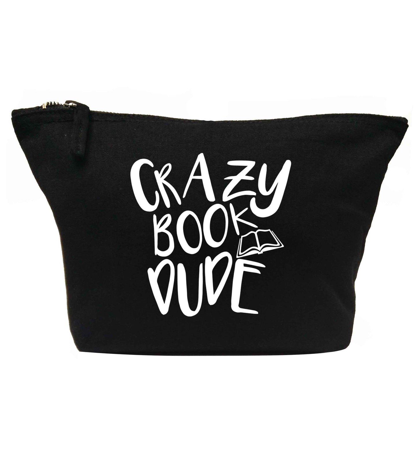 Crazy book dude | makeup / wash bag