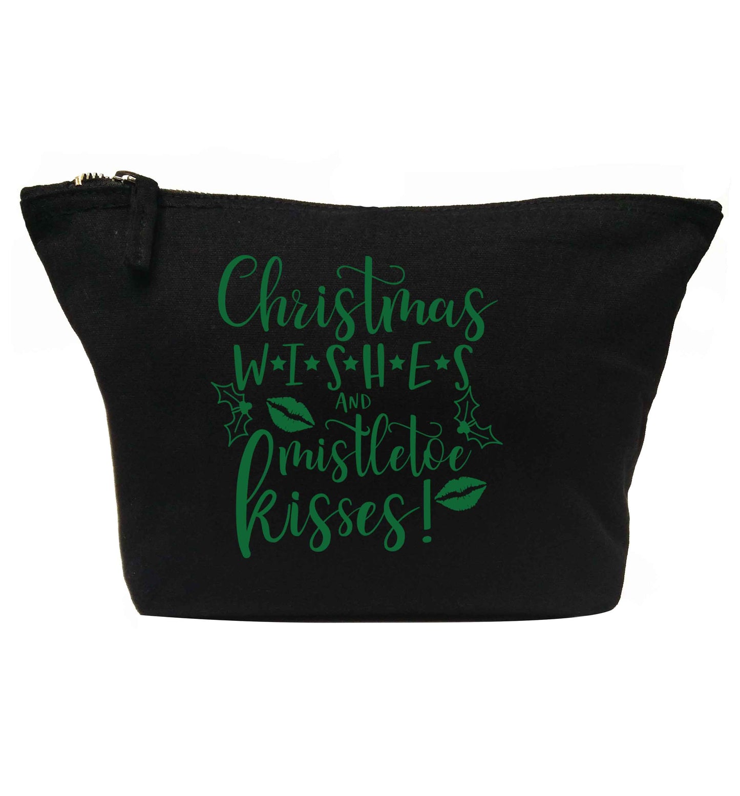 Christmas wishes and mistletoe kisses | makeup / wash bag