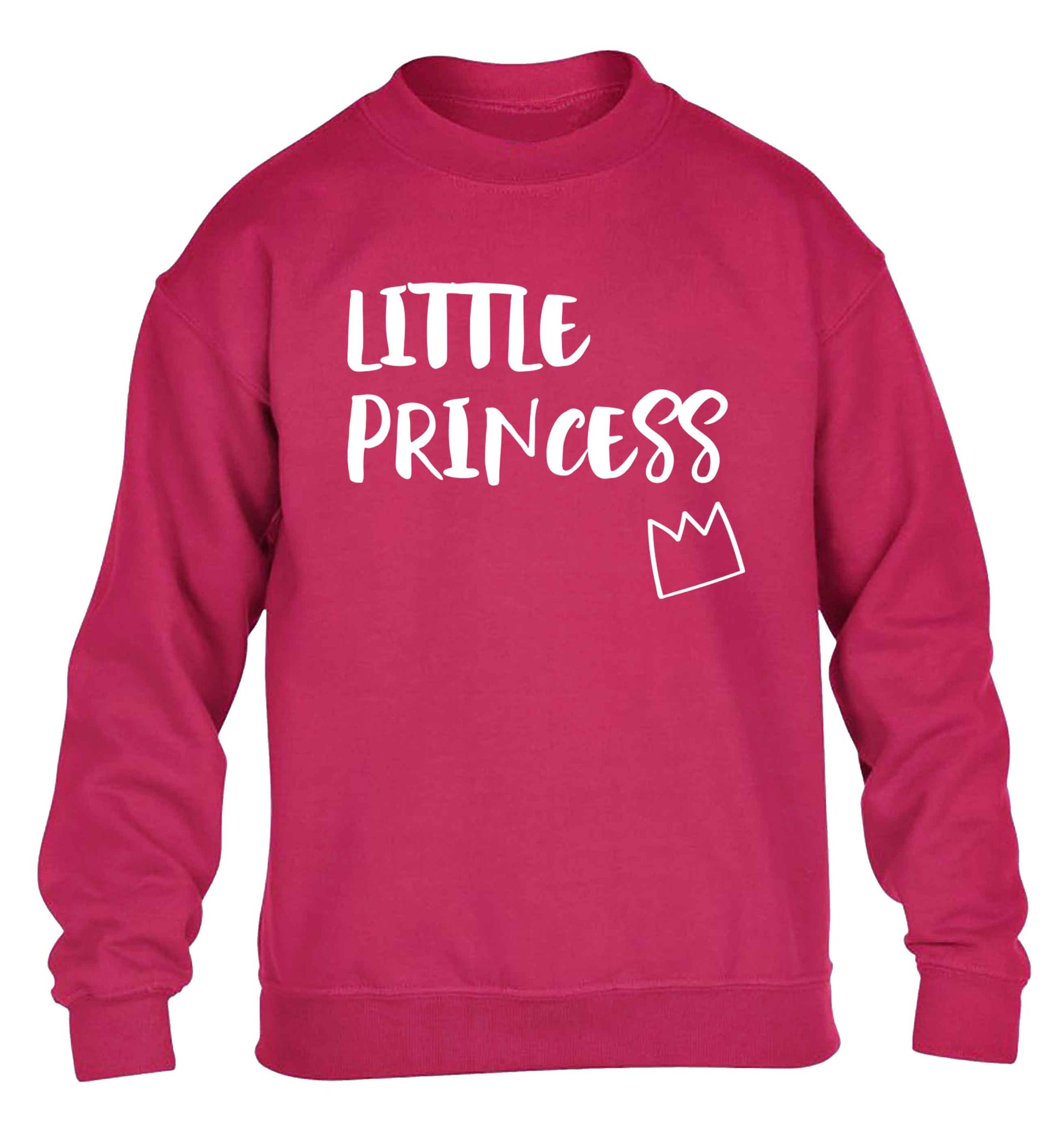 Little princess children's pink sweater 12-13 Years