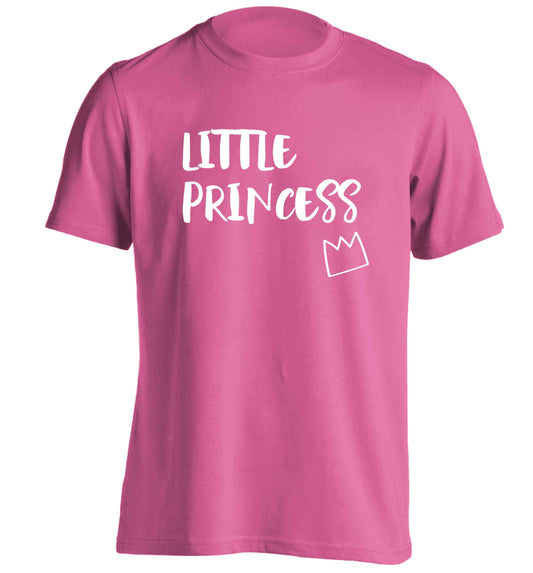 Little princess adults unisex pink Tshirt 2XL