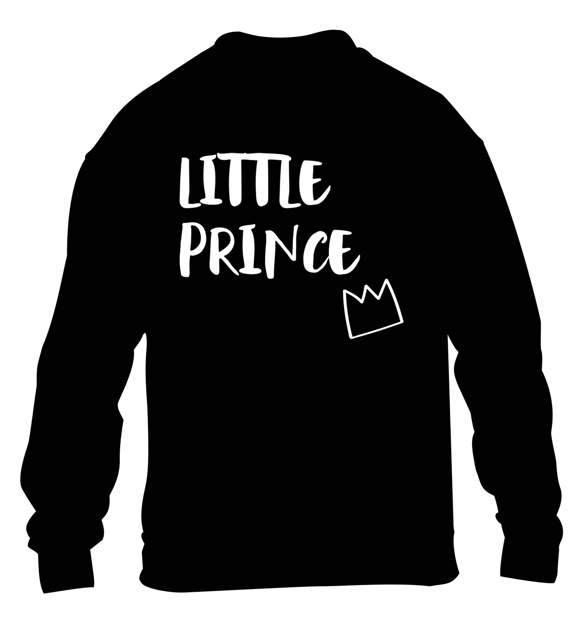Little prince children's black sweater 12-13 Years