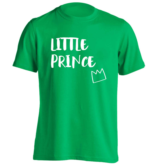 Little prince adults unisex green Tshirt 2XL