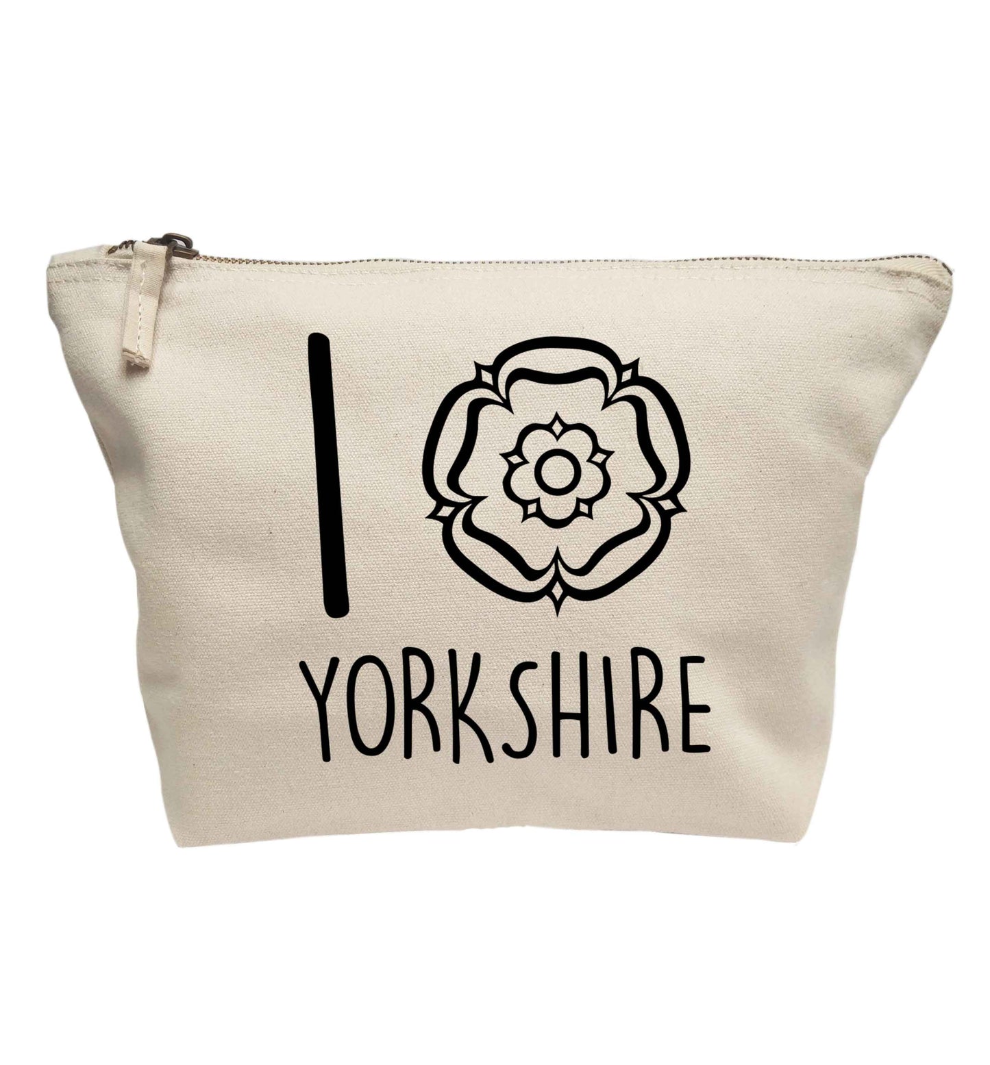 I love Yorkshire | makeup / wash bag