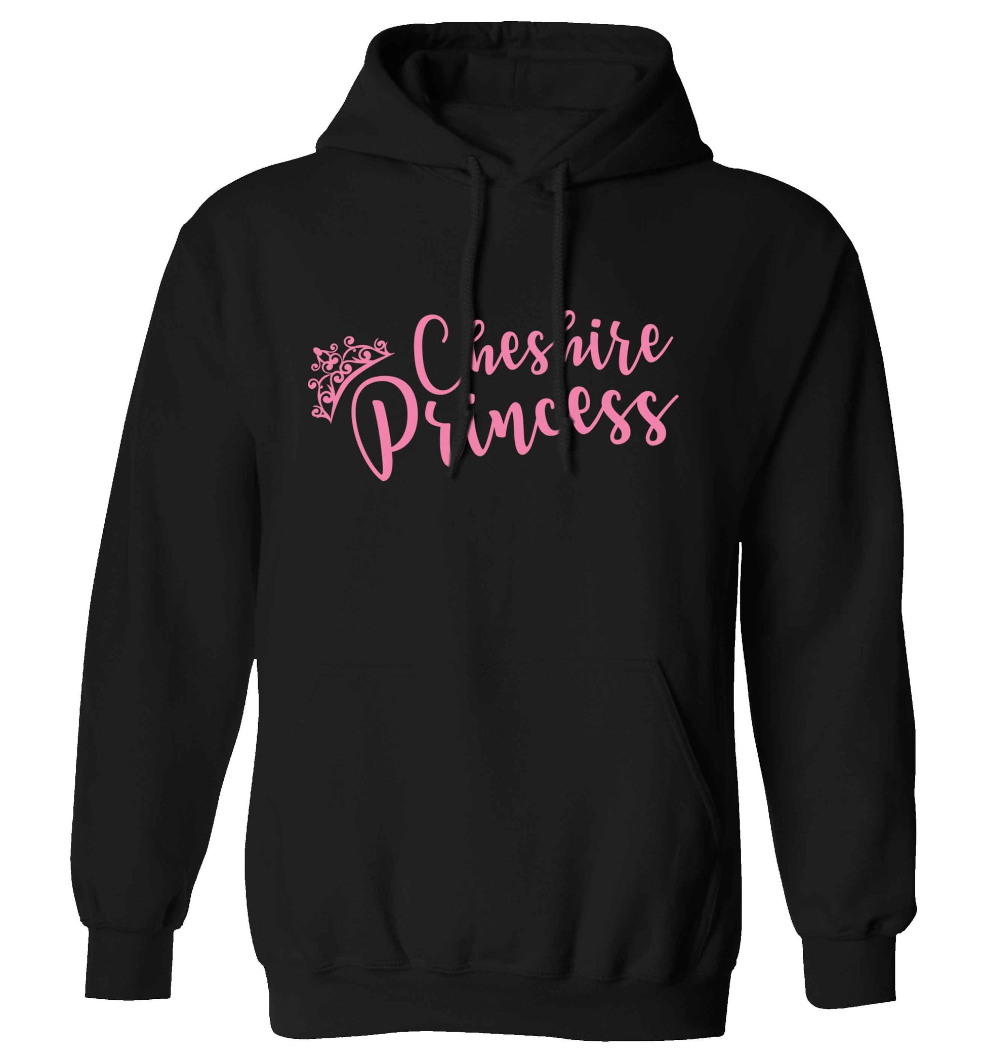 Cheshire princess adults unisex black hoodie 2XL