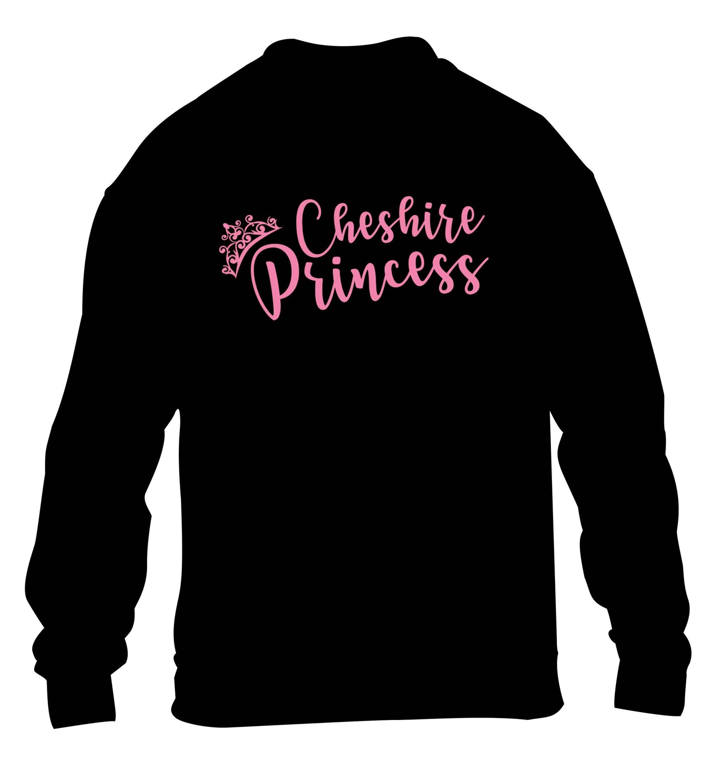 Cheshire princess children's black sweater 12-13 Years