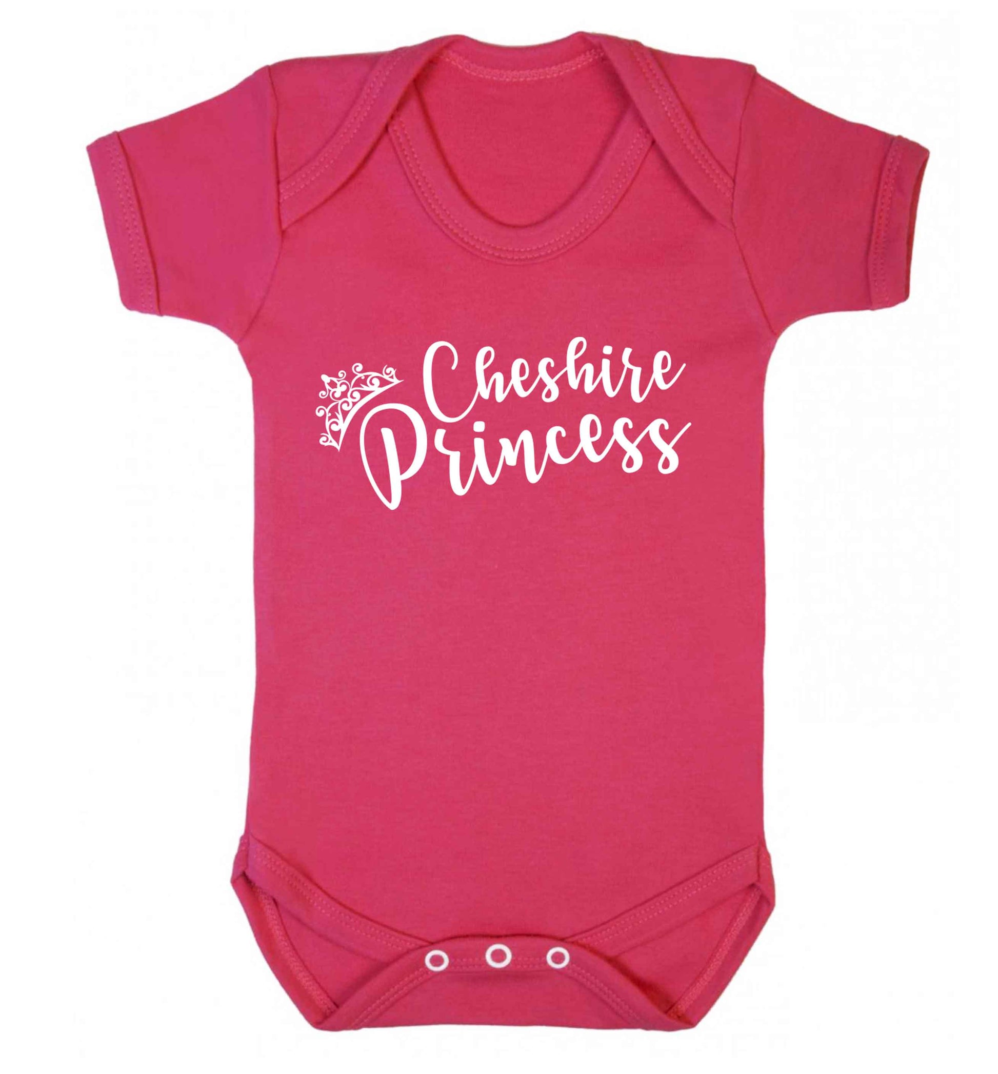 Cheshire princess Baby Vest dark pink 18-24 months