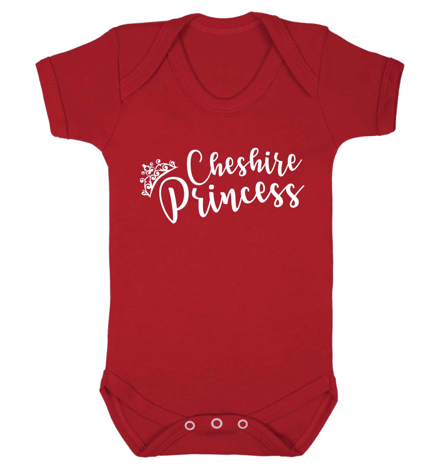 Cheshire princess Baby Vest red 18-24 months
