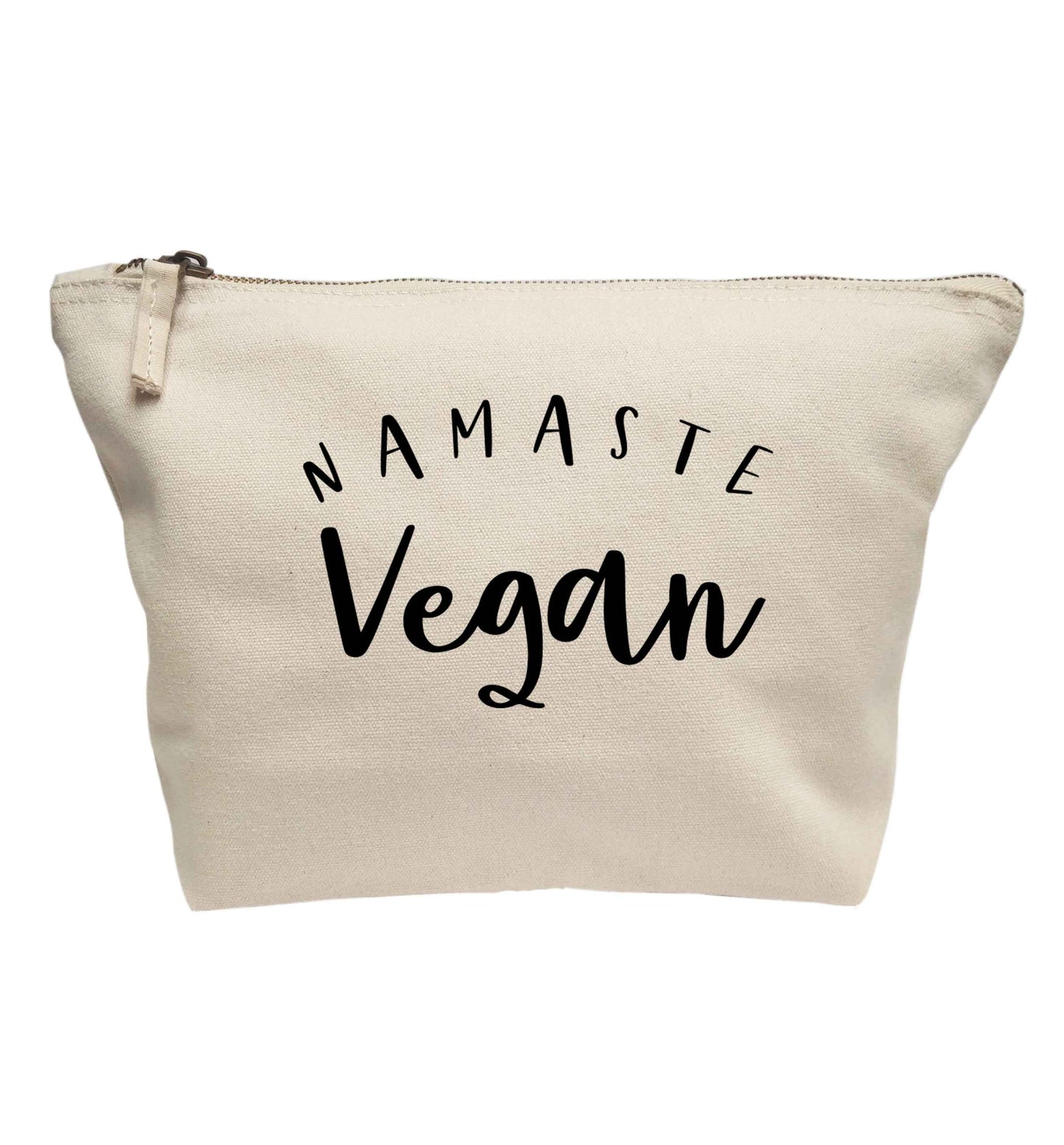 Namaste vegan | makeup / wash bag