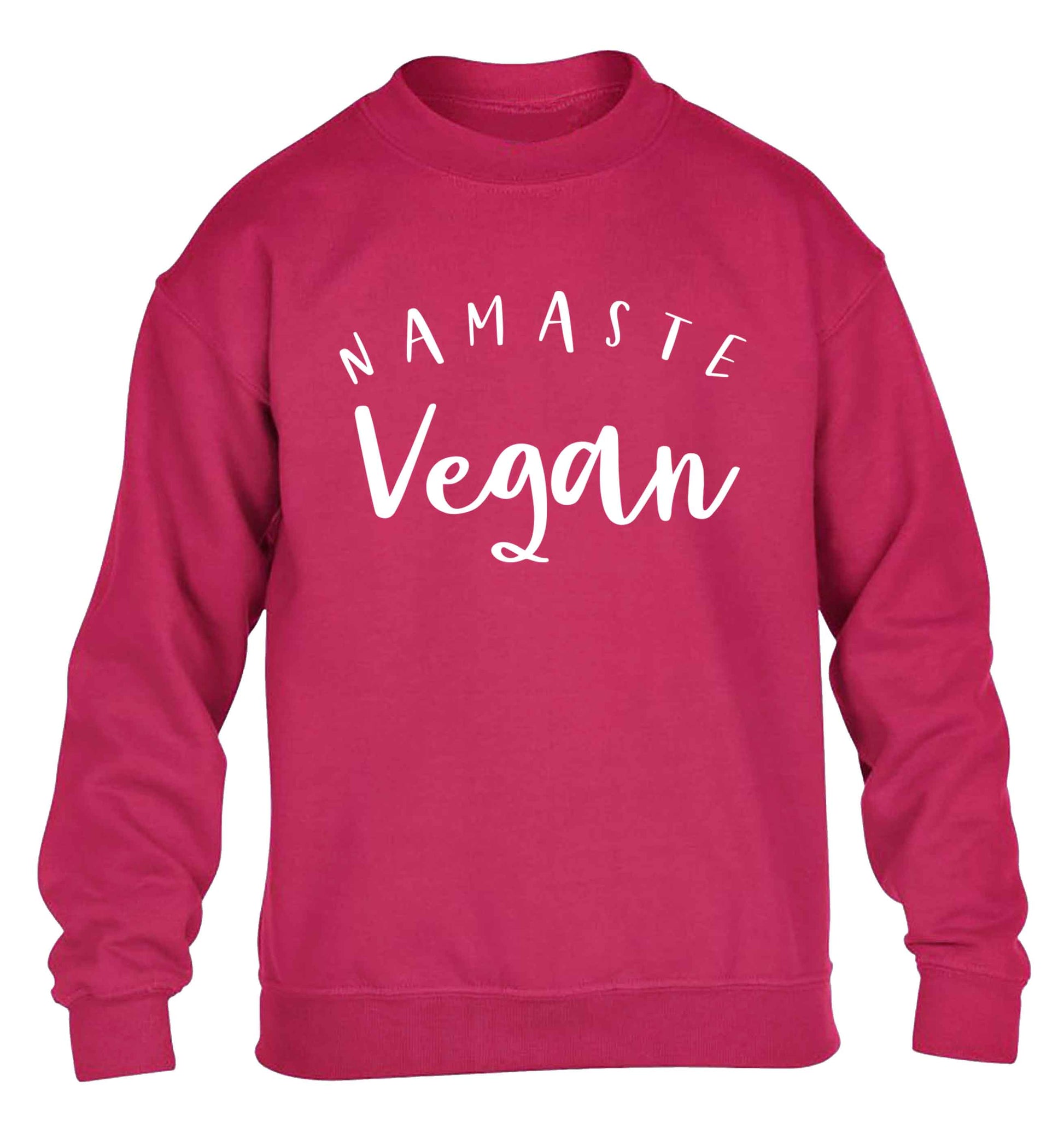 Namaste vegan children's pink sweater 12-13 Years