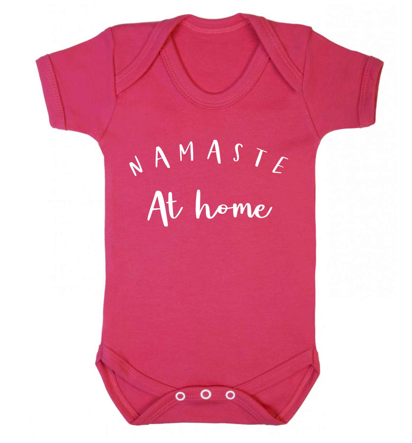 Namaste at home Baby Vest dark pink 18-24 months