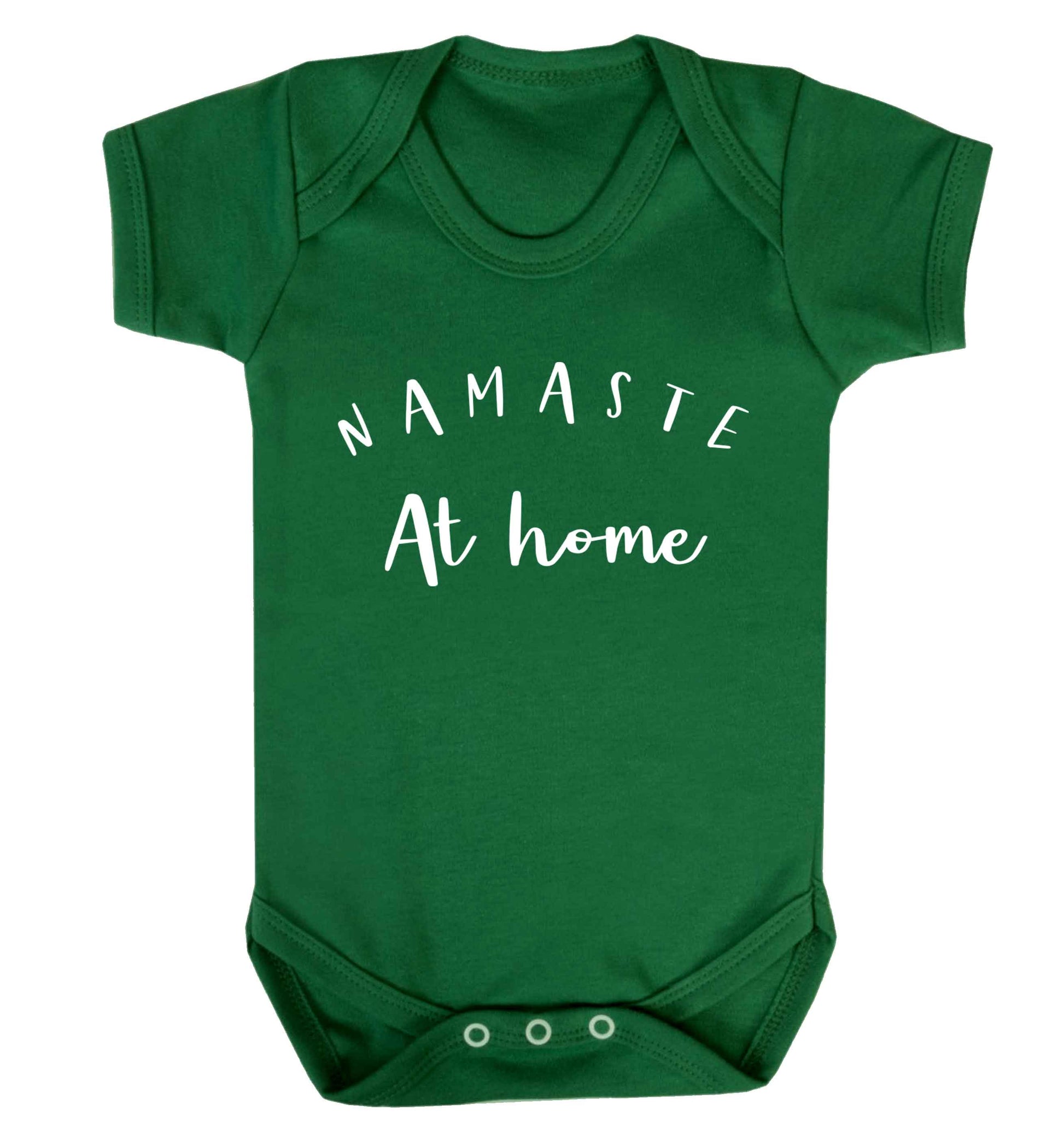 Namaste at home Baby Vest green 18-24 months