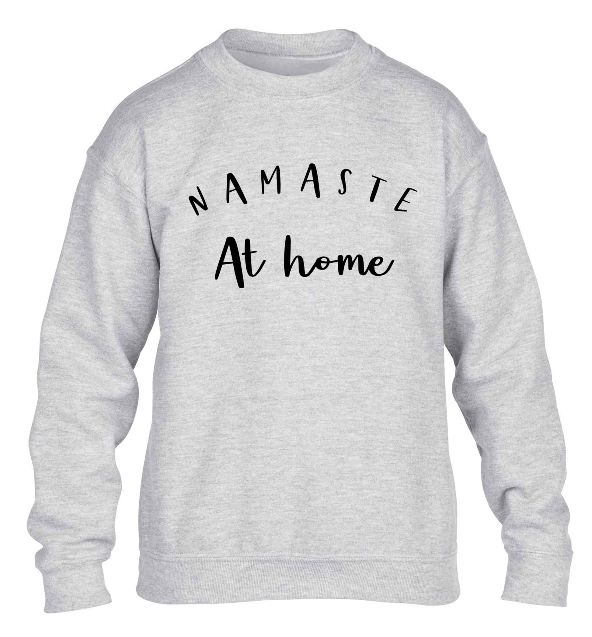 Namaste at home children's grey sweater 12-13 Years