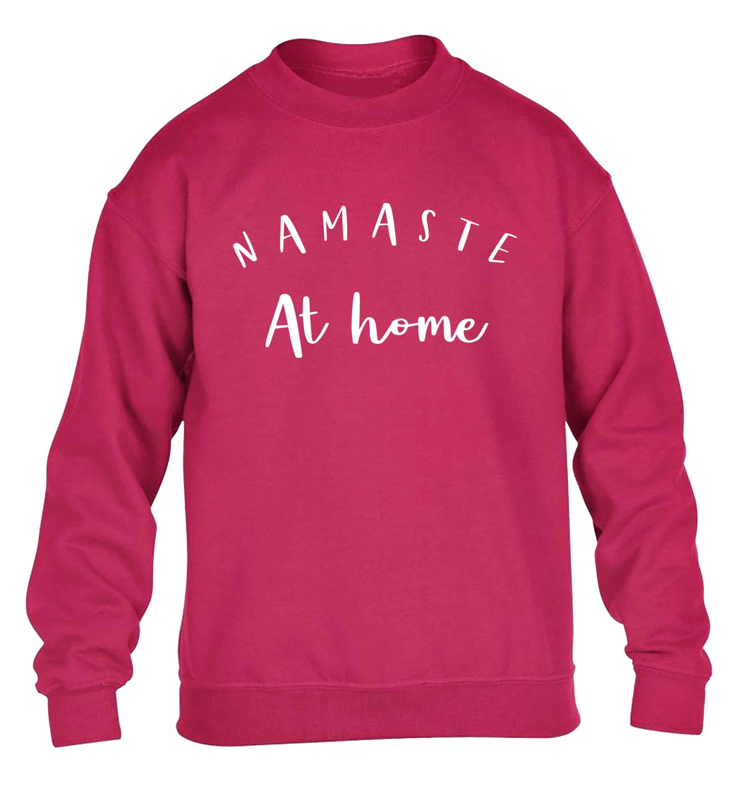 Namaste at home children's pink sweater 12-13 Years